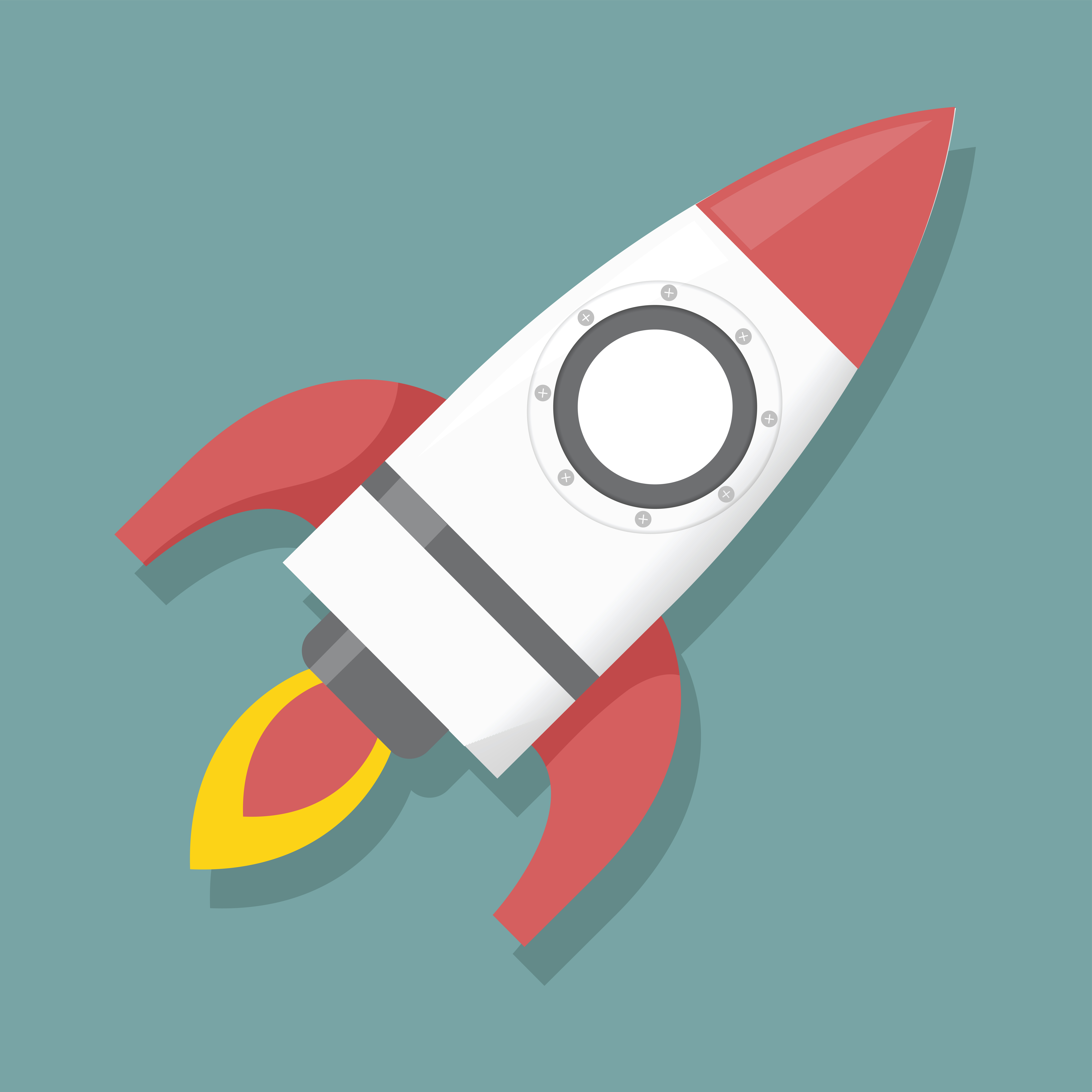 Download Icon graphic rocket launch vector illustration - Download Free Vectors, Clipart Graphics ...