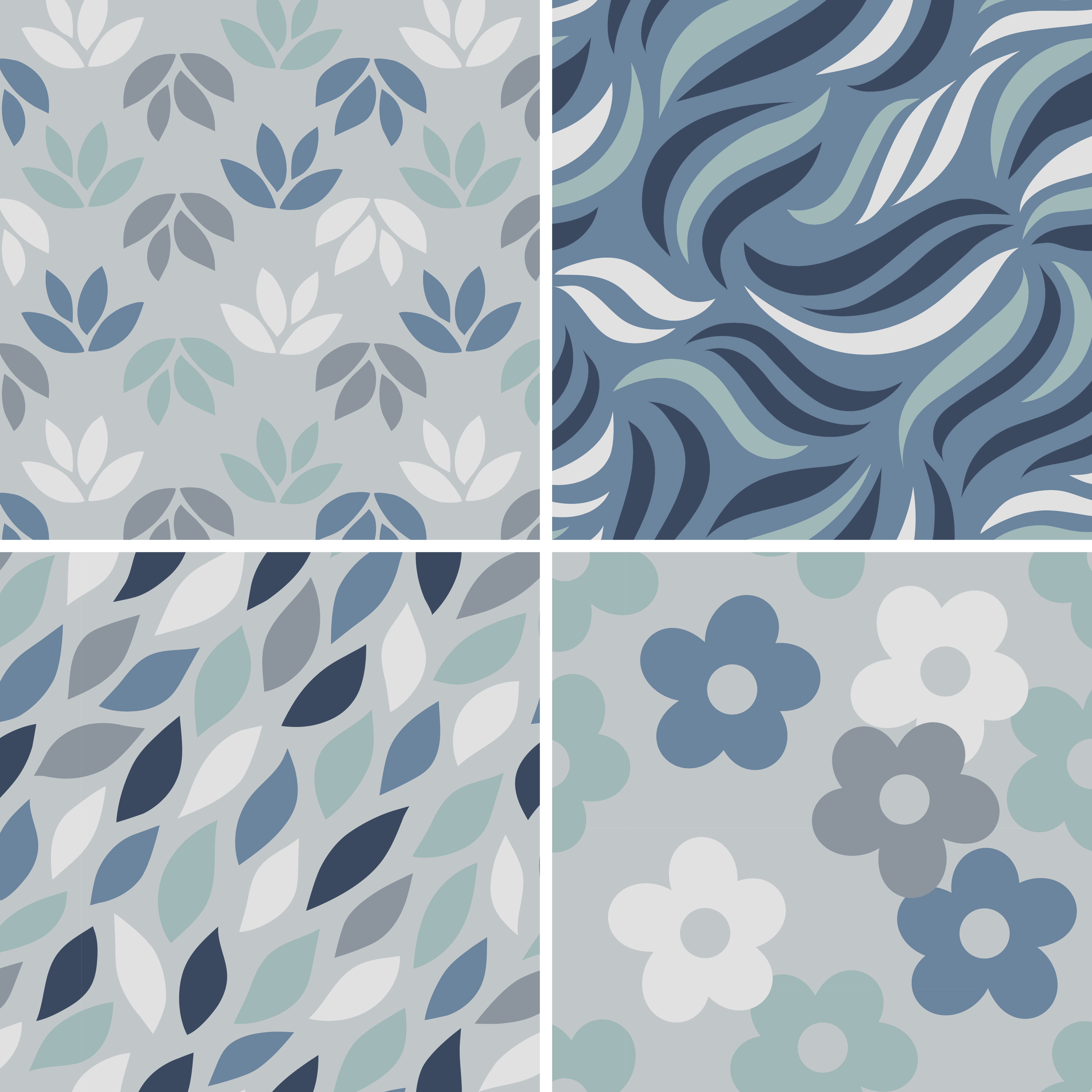 Collection of simple pattern vectors illustration - Download Free ...