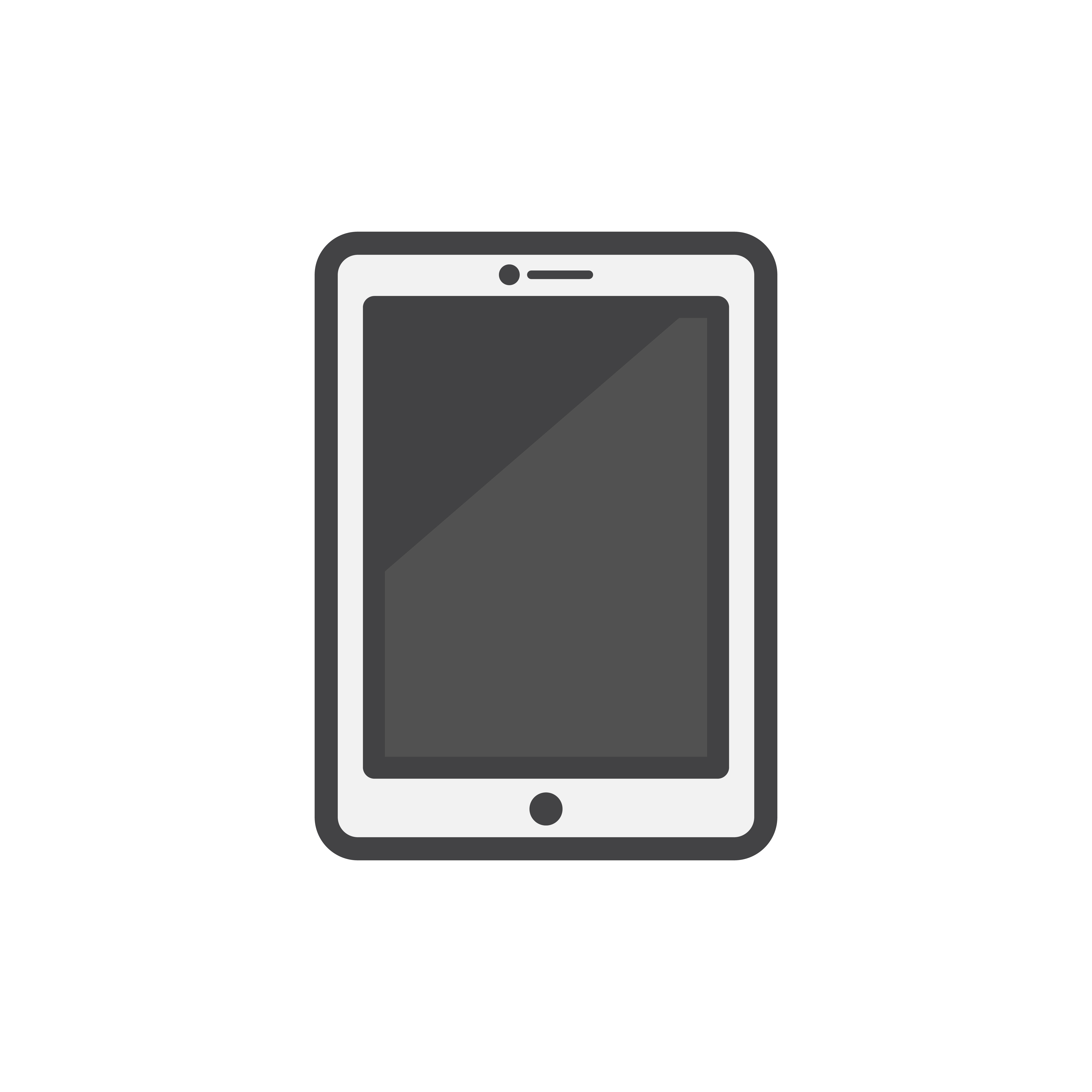 Illustration of digital tablet icon Download Free Vectors, Clipart