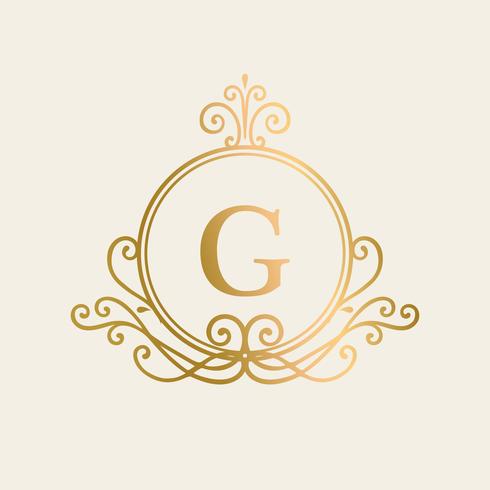 Initialed Gold Frame Background Download Free Vectors Clipart