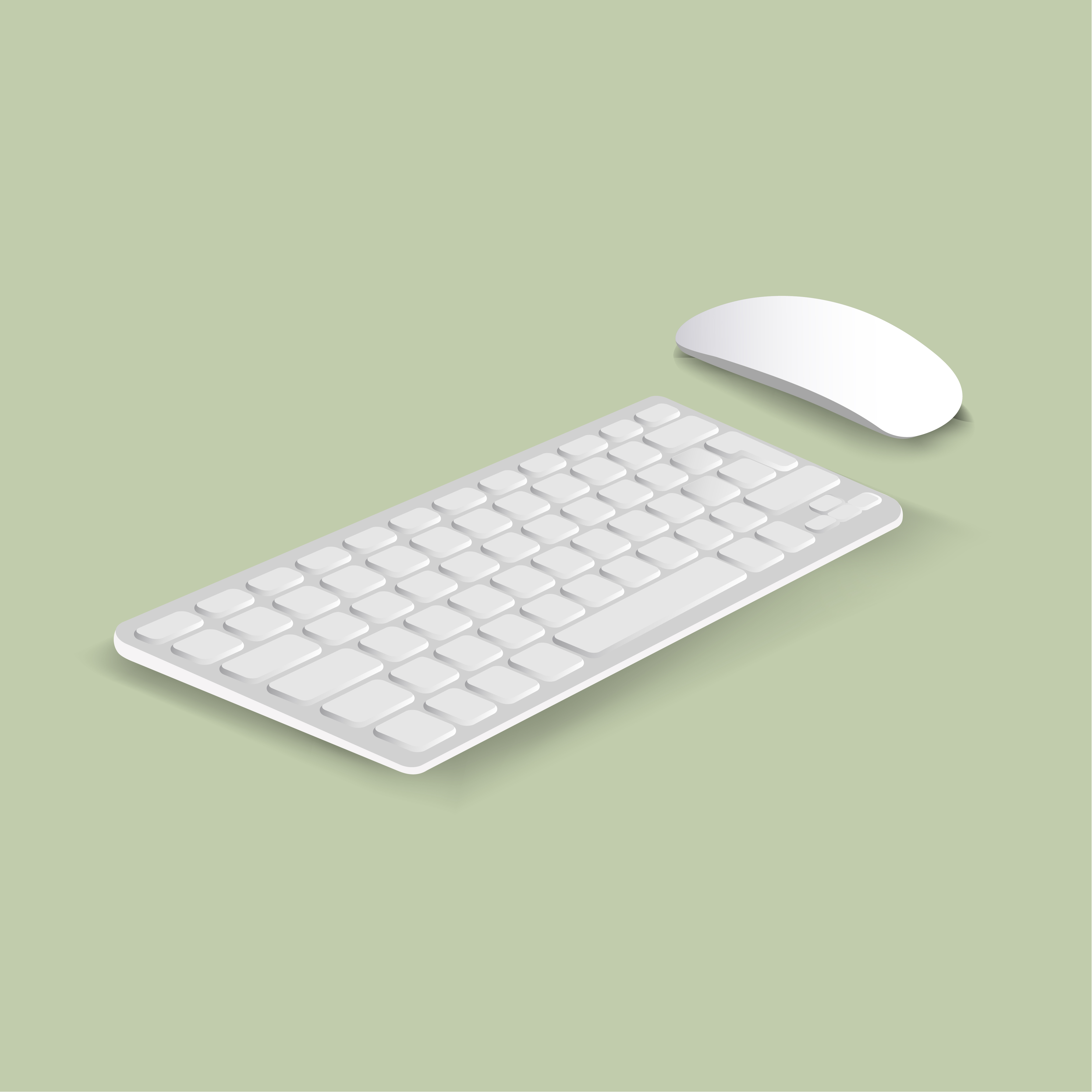 Vector of keyboard and mouse icon - Download Free Vectors, Clipart