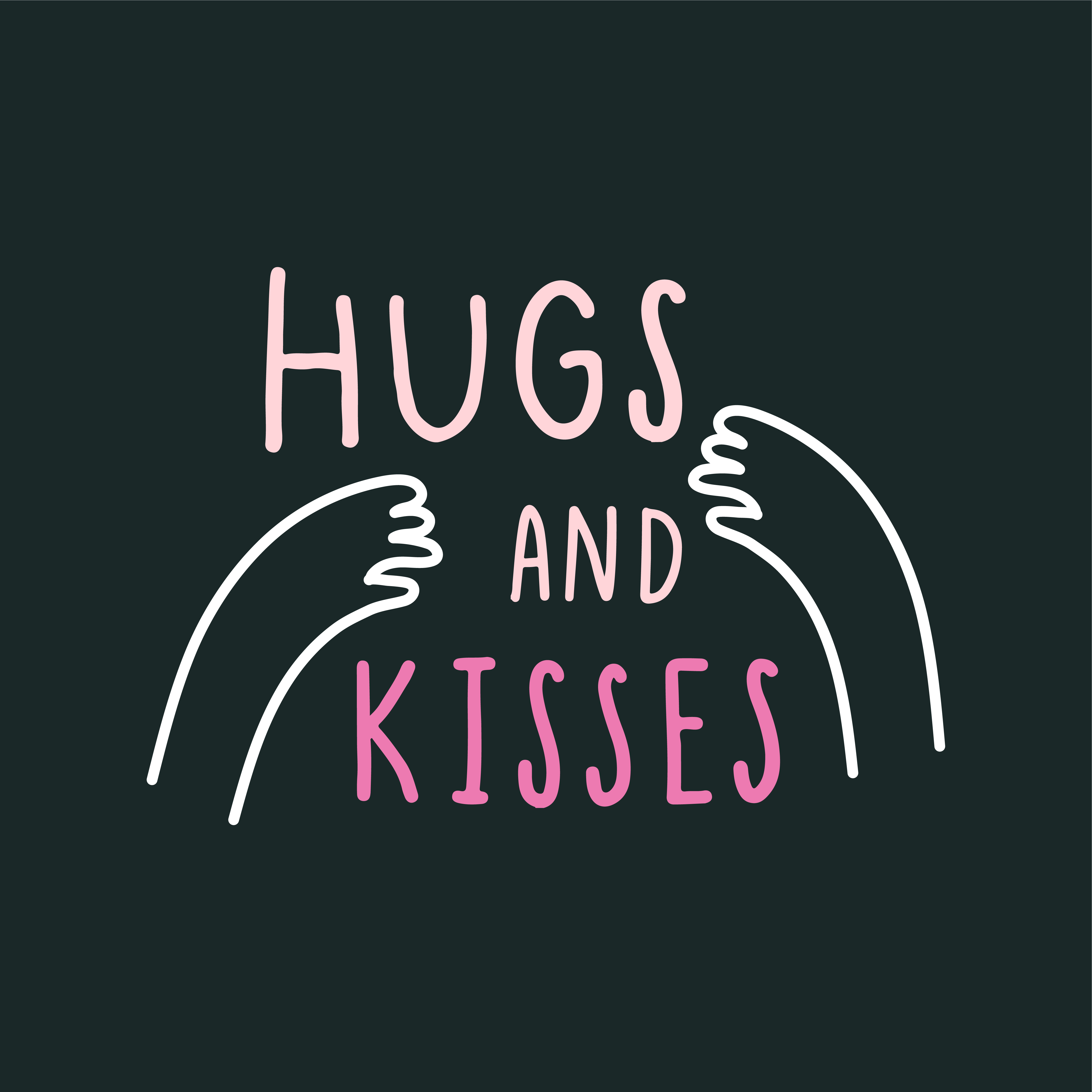 Hug And Kisses With Loving Arms Vector Download Free Vectors Clipart Graphics And Vector Art