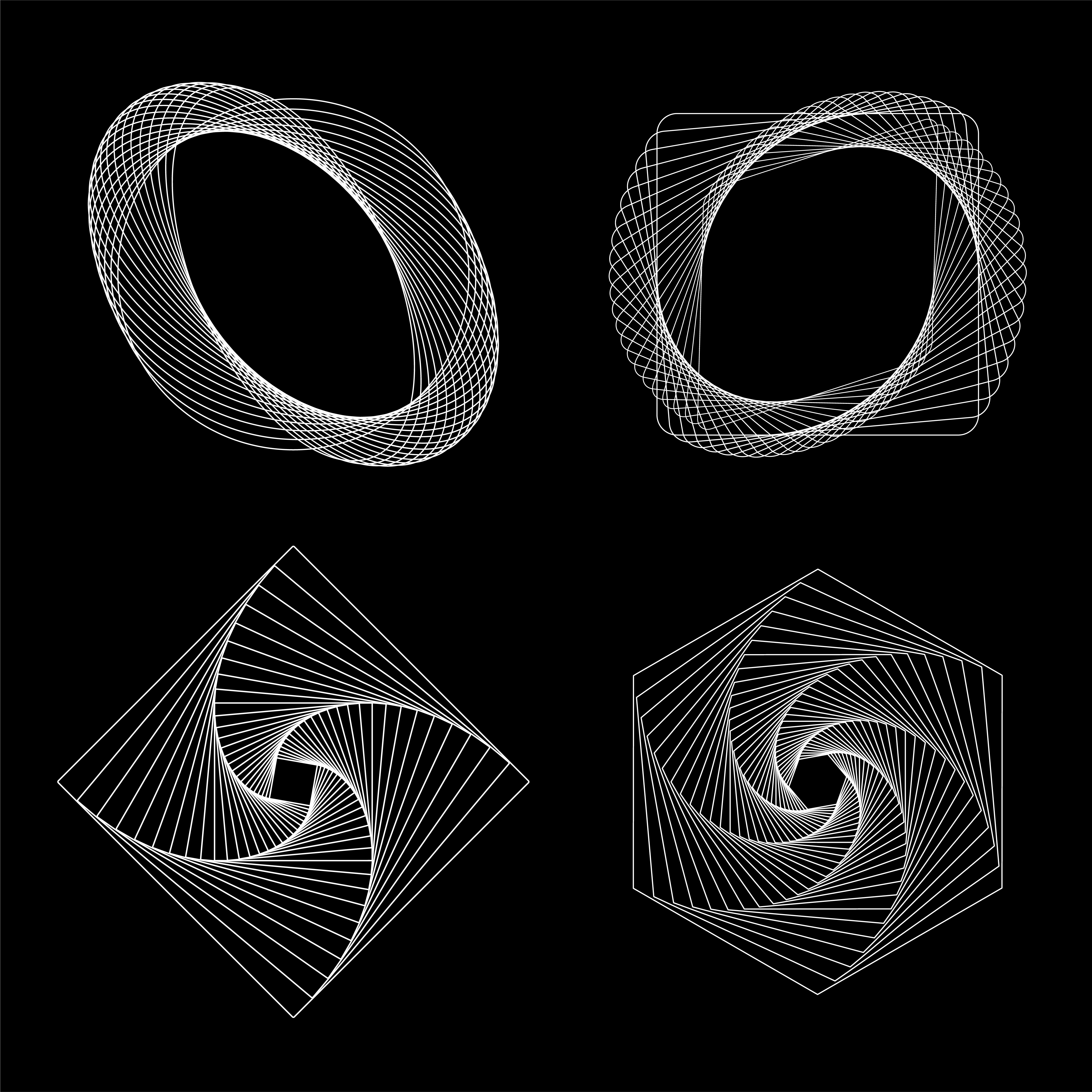 Abstract geometric elements set vector Download Free Vectors, Clipart