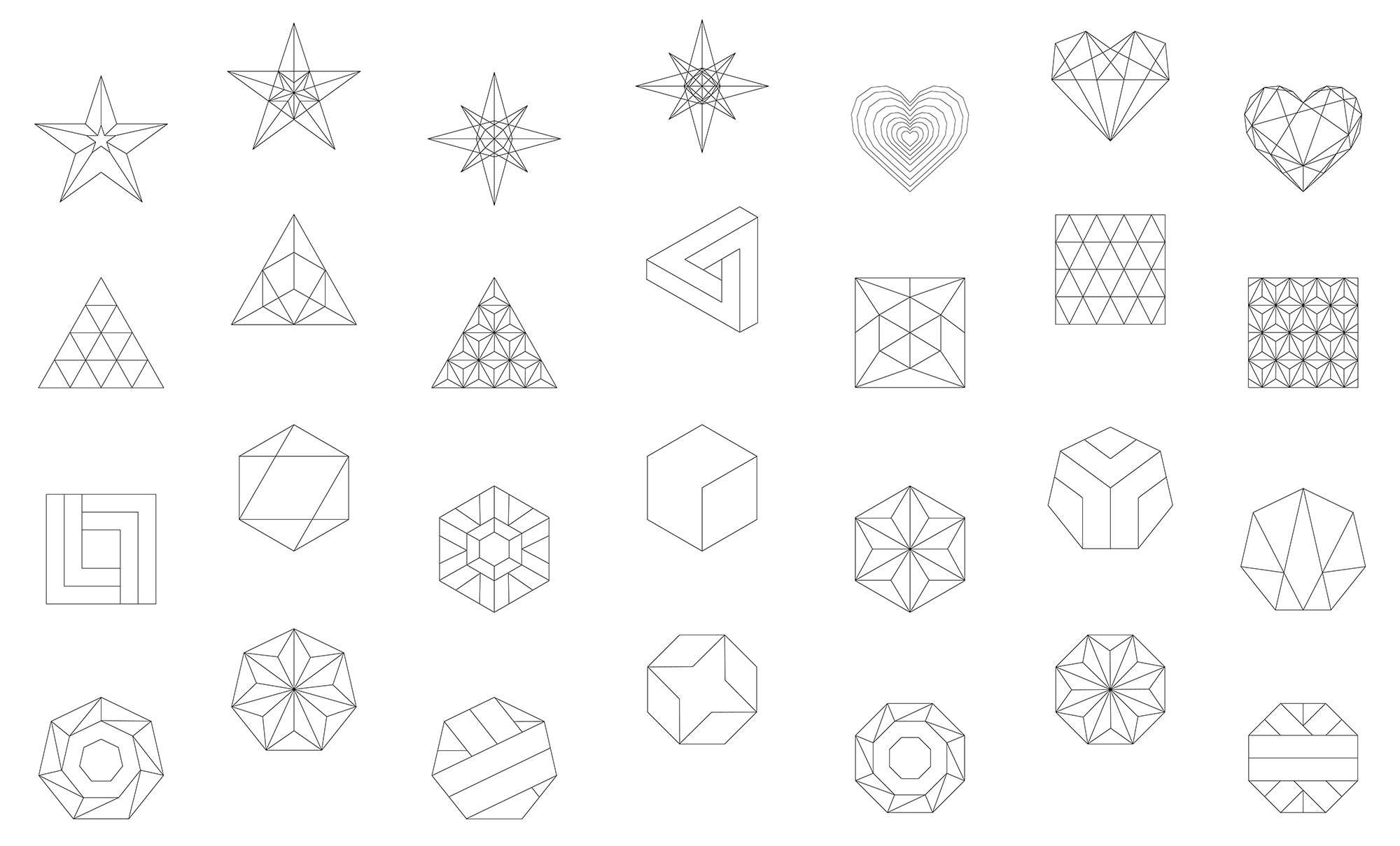 geometric shapes in art geometric shapes in art