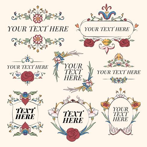 Vintage Flourish Ornament Illustration Download Free Vectors
