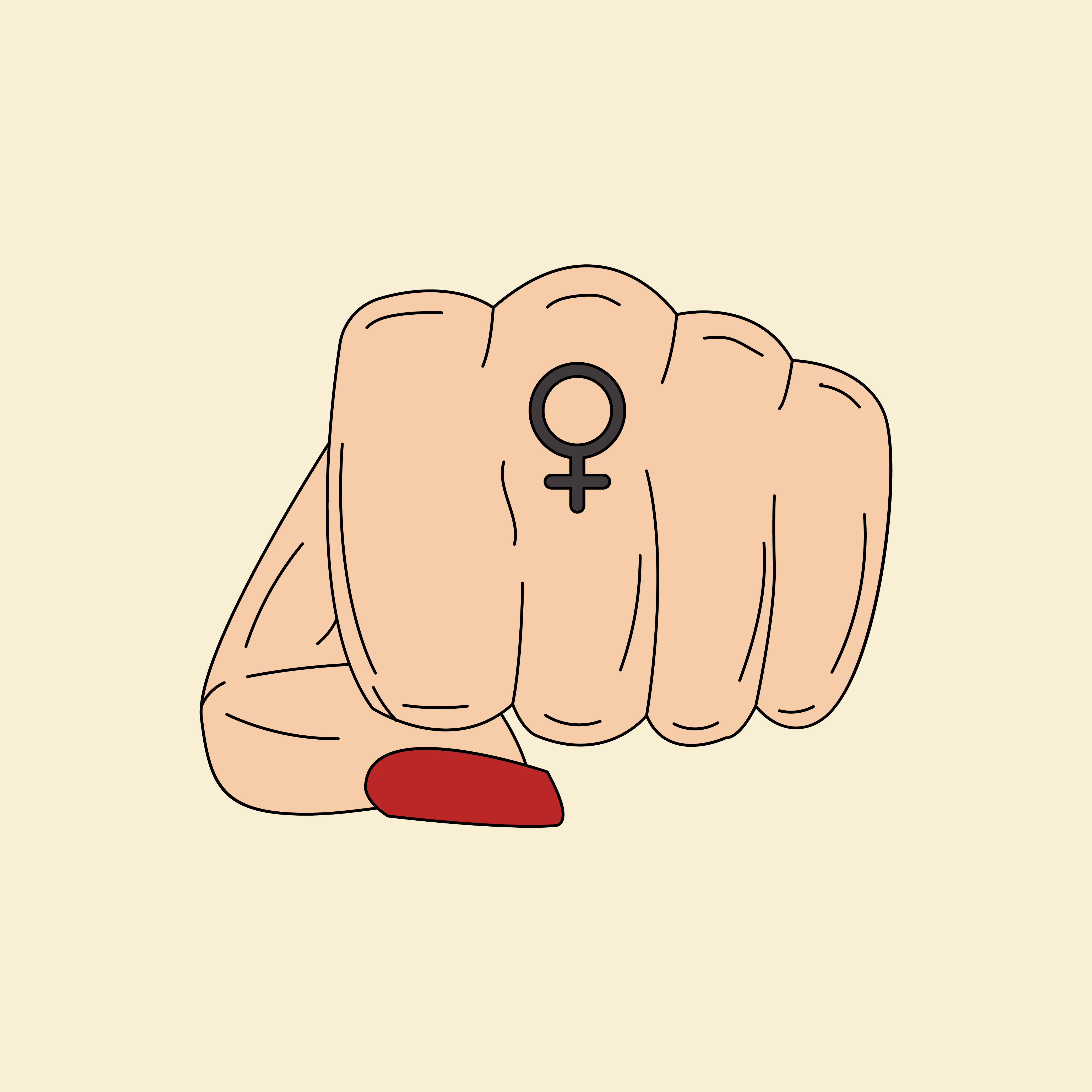 Woman power fist and protest vector - Download Free Vectors, Clipart