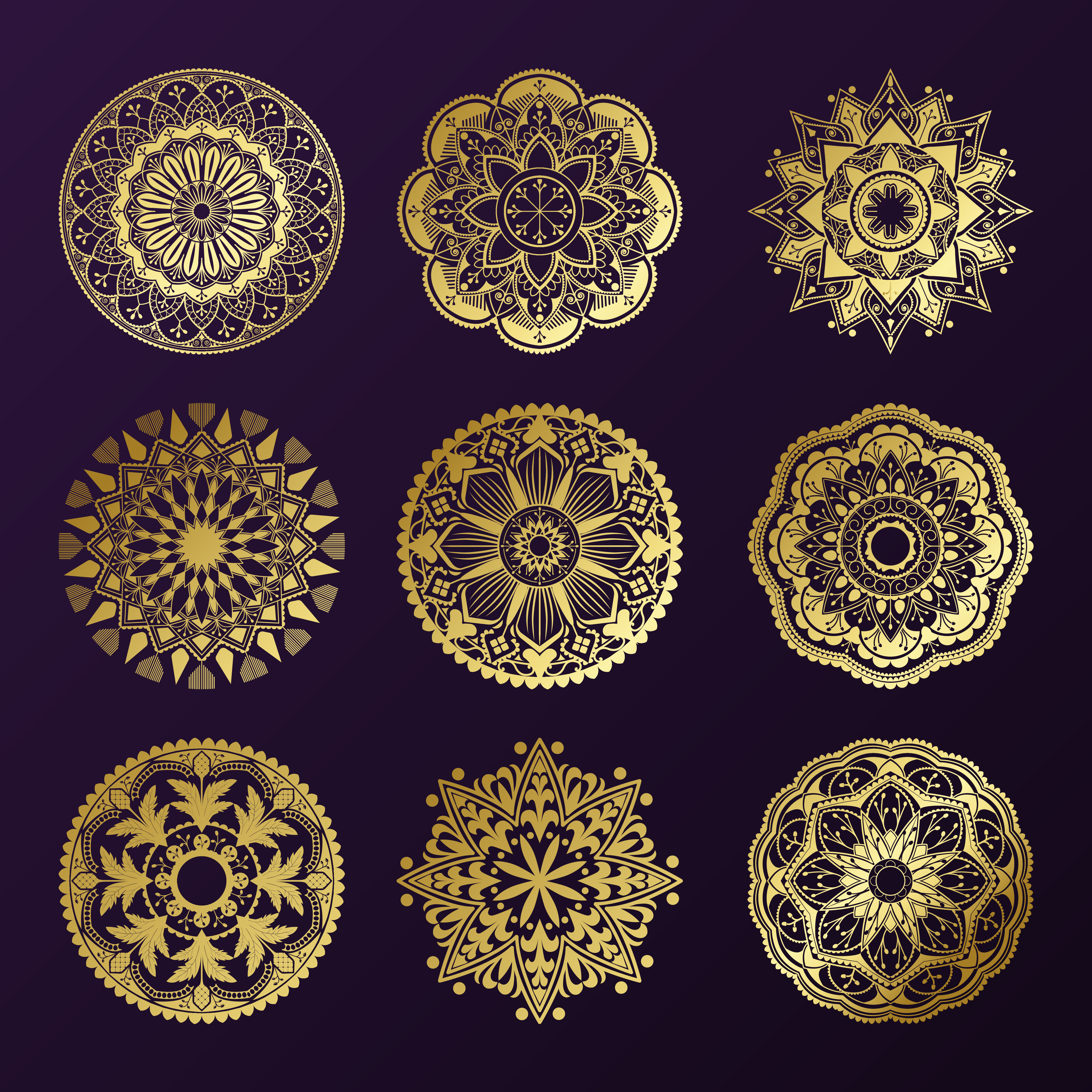 Download Indian mandala design - Download Free Vectors, Clipart ...