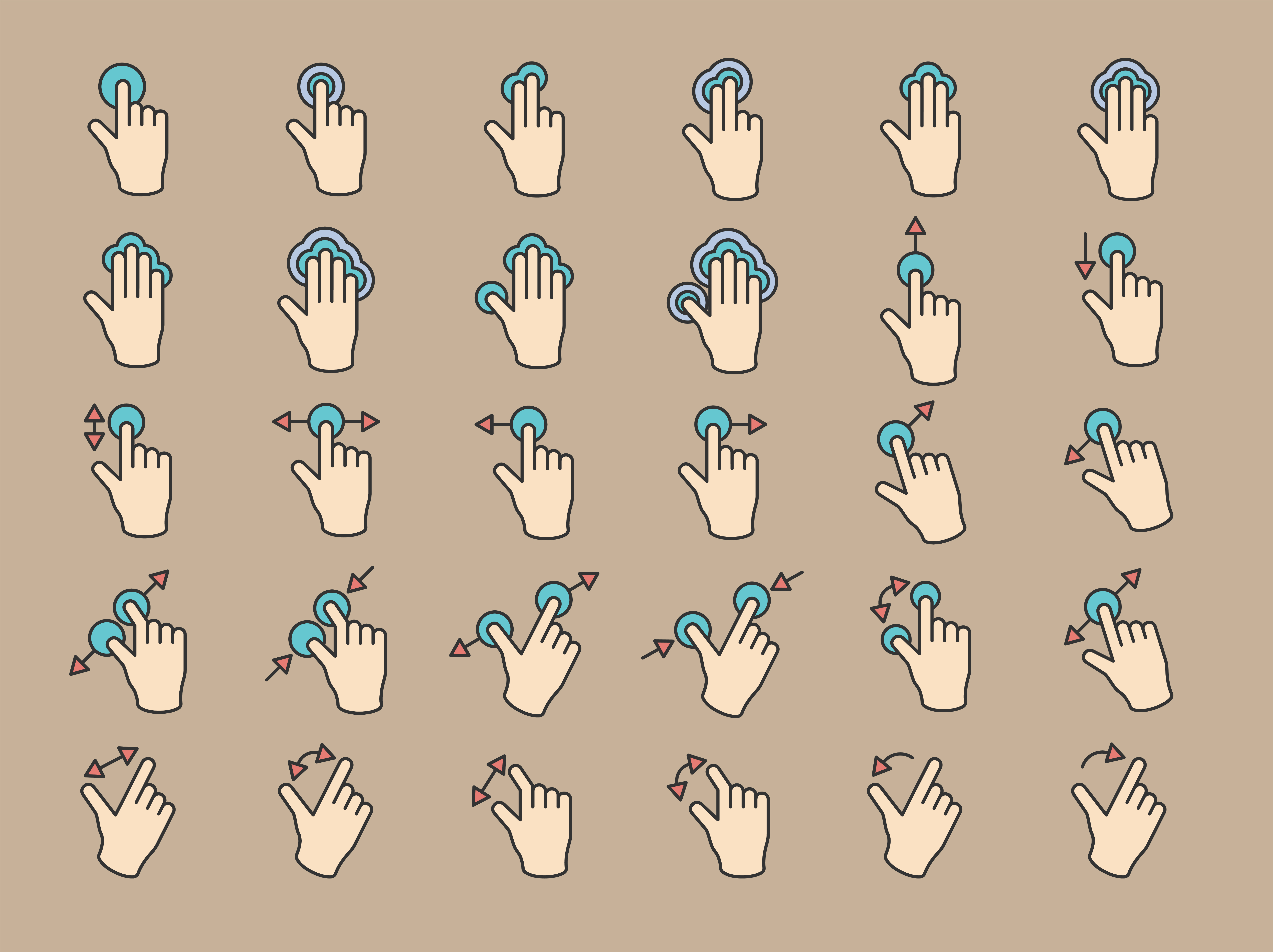 gesture lines in art