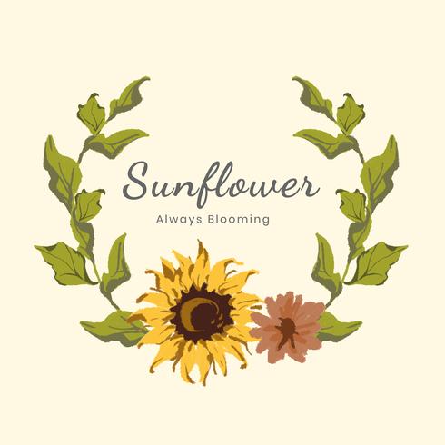 Free Free 271 Free Sunflower Wreath Clipart SVG PNG EPS DXF File