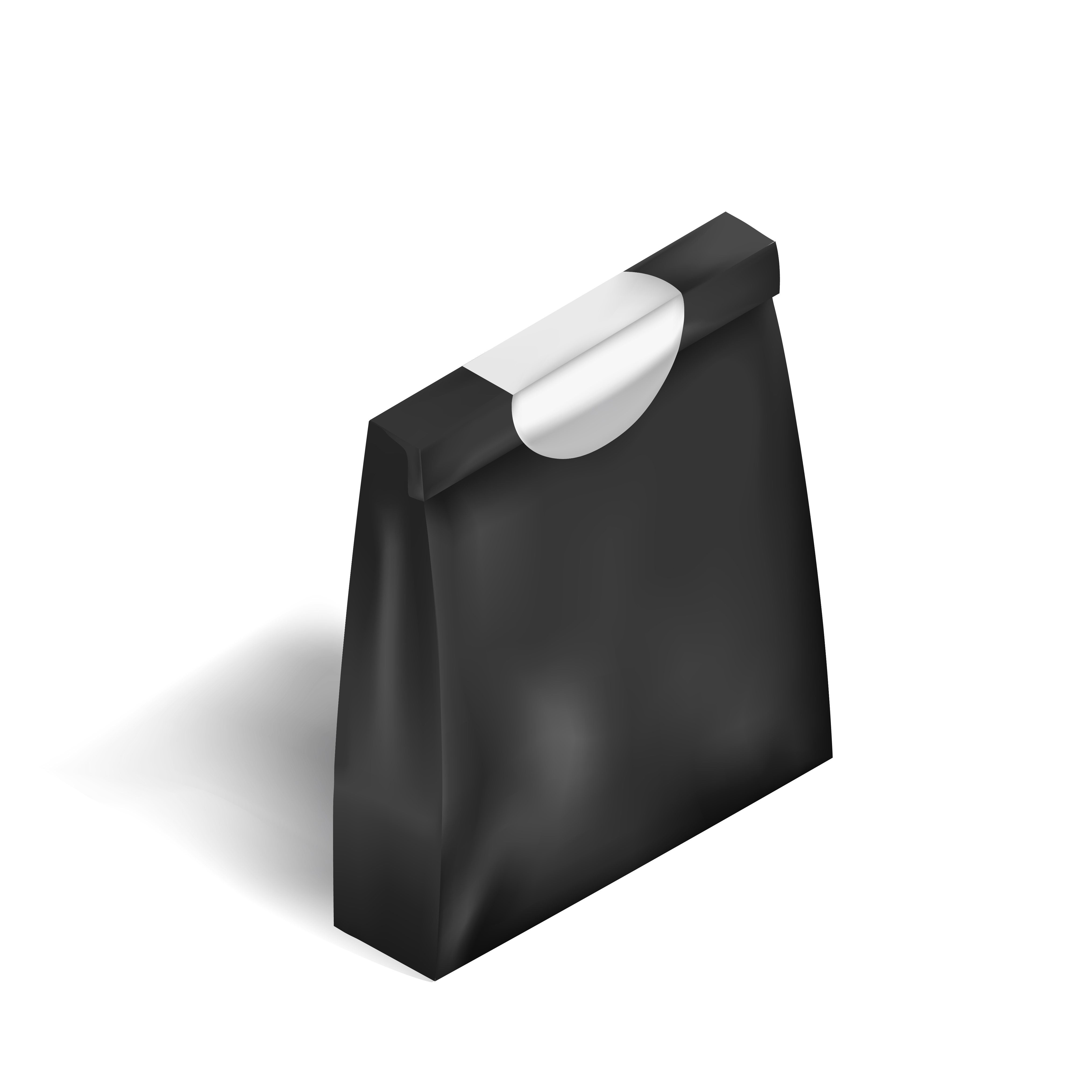 Vector of black pouch bag icon Download Free Vectors, Clipart Graphics & Vector Art