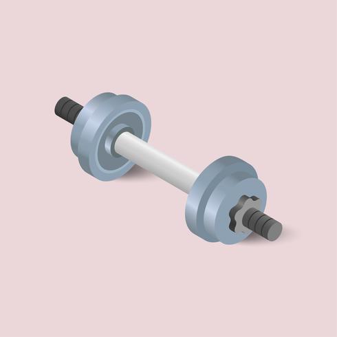 Vector icon of dumbbell icon - Download Free Vectors, Clipart Graphics