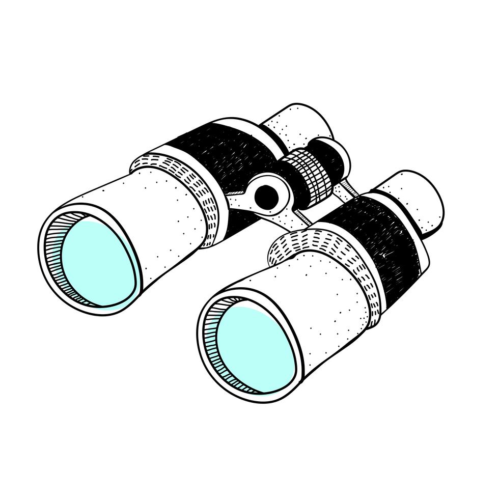 Doodle of binocular Download Free Vectors, Clipart Graphics & Vector Art