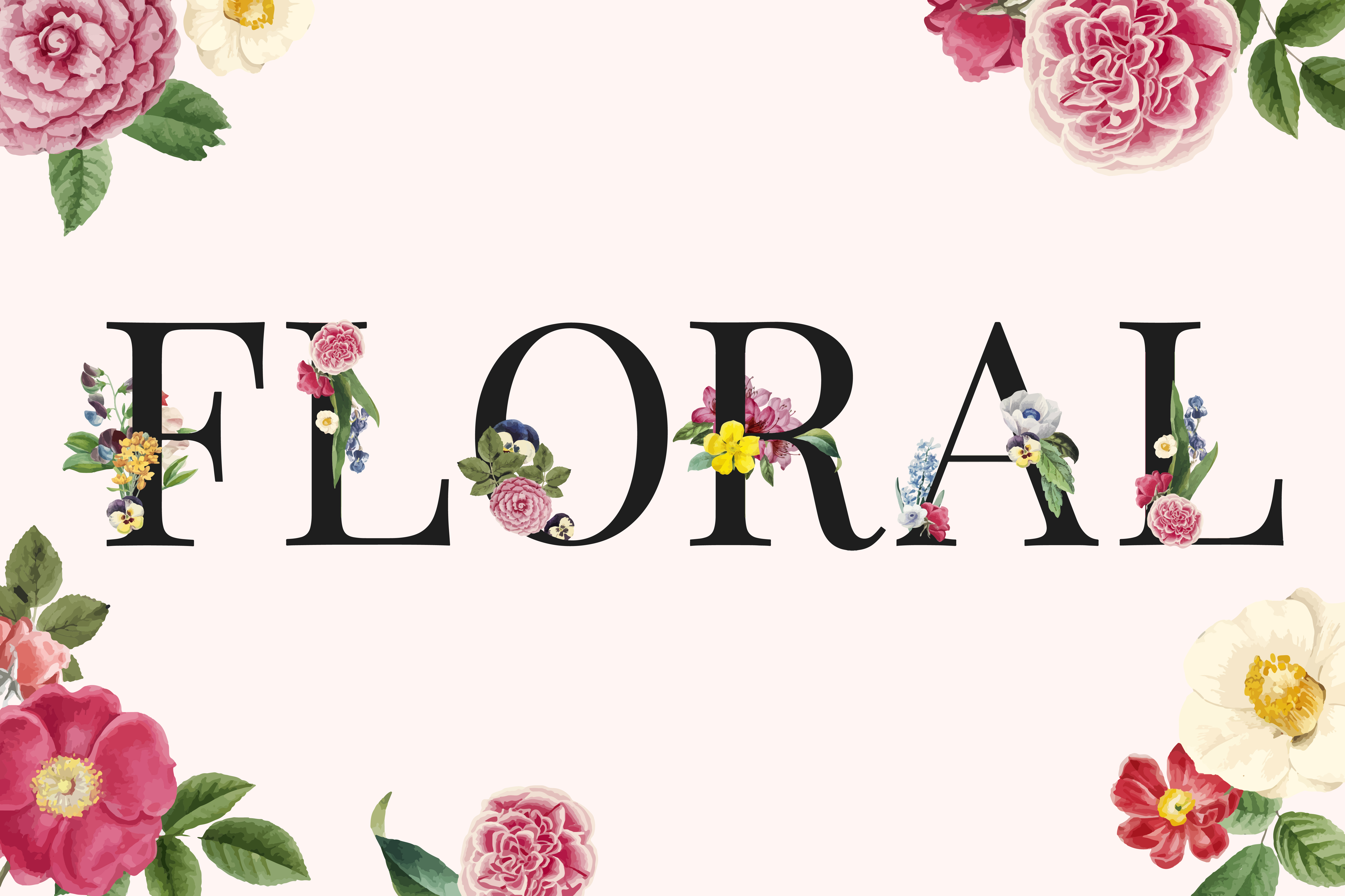 Download Floral background illustration - Download Free Vectors, Clipart Graphics & Vector Art