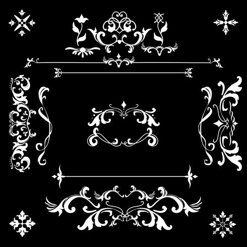 Vintage Flourish Ornament Frame Vector Download Free Vectors