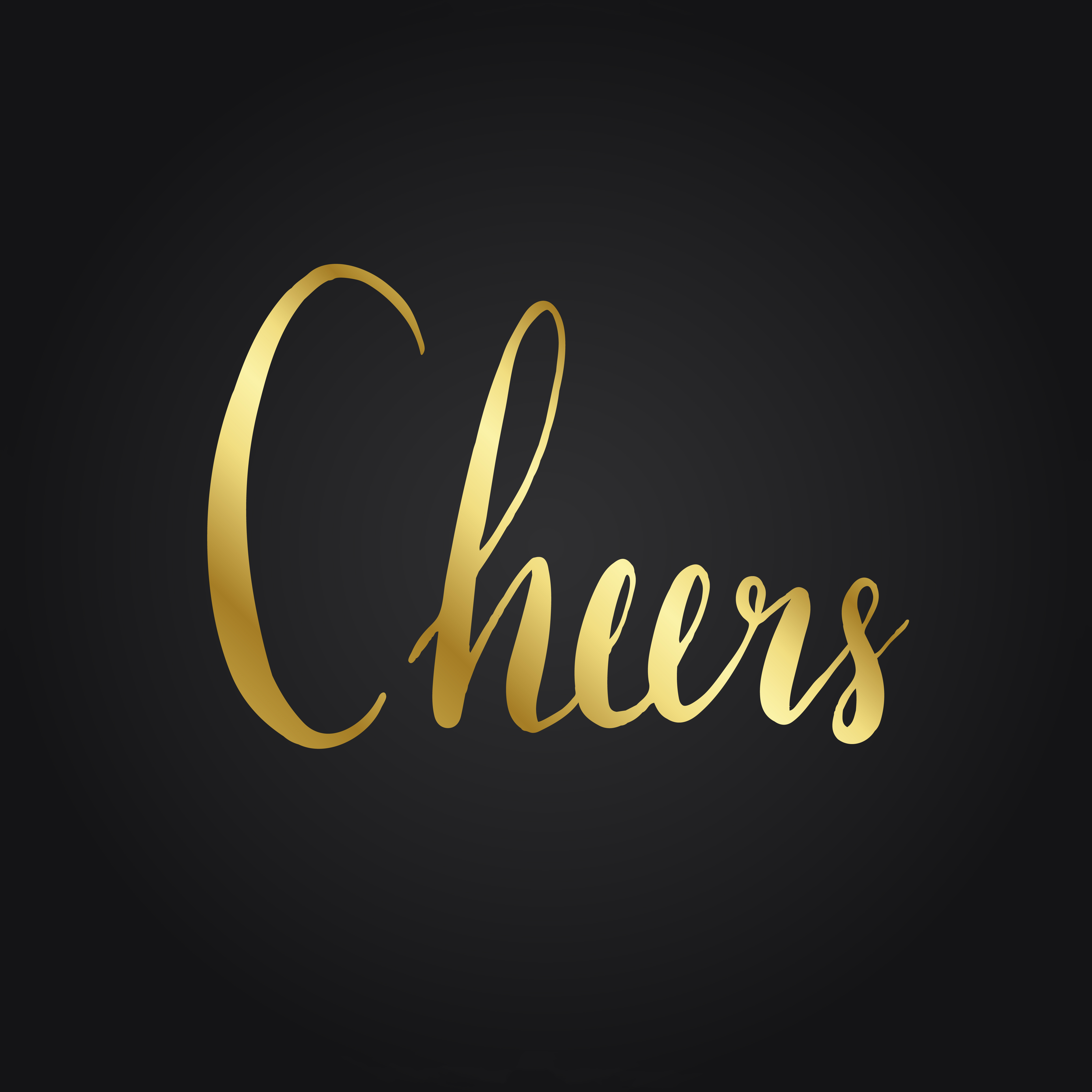 Cheers typography wording style vector Download Free Vectors, Clipart