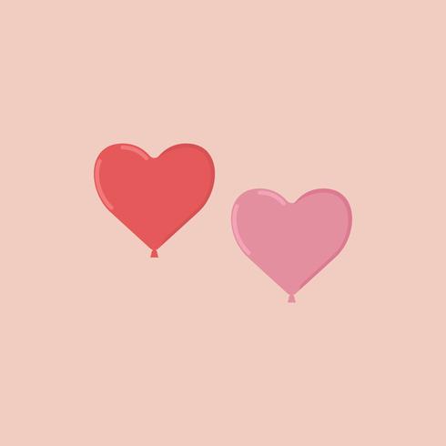 Ilustraciones de artículos de San Valentín vector