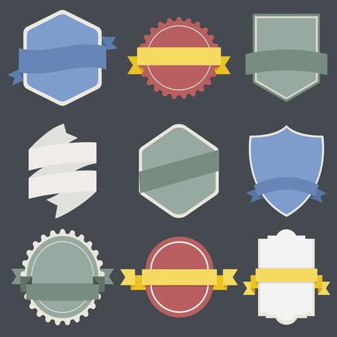 Download Illustration of badges collection - Download Free Vectors ...