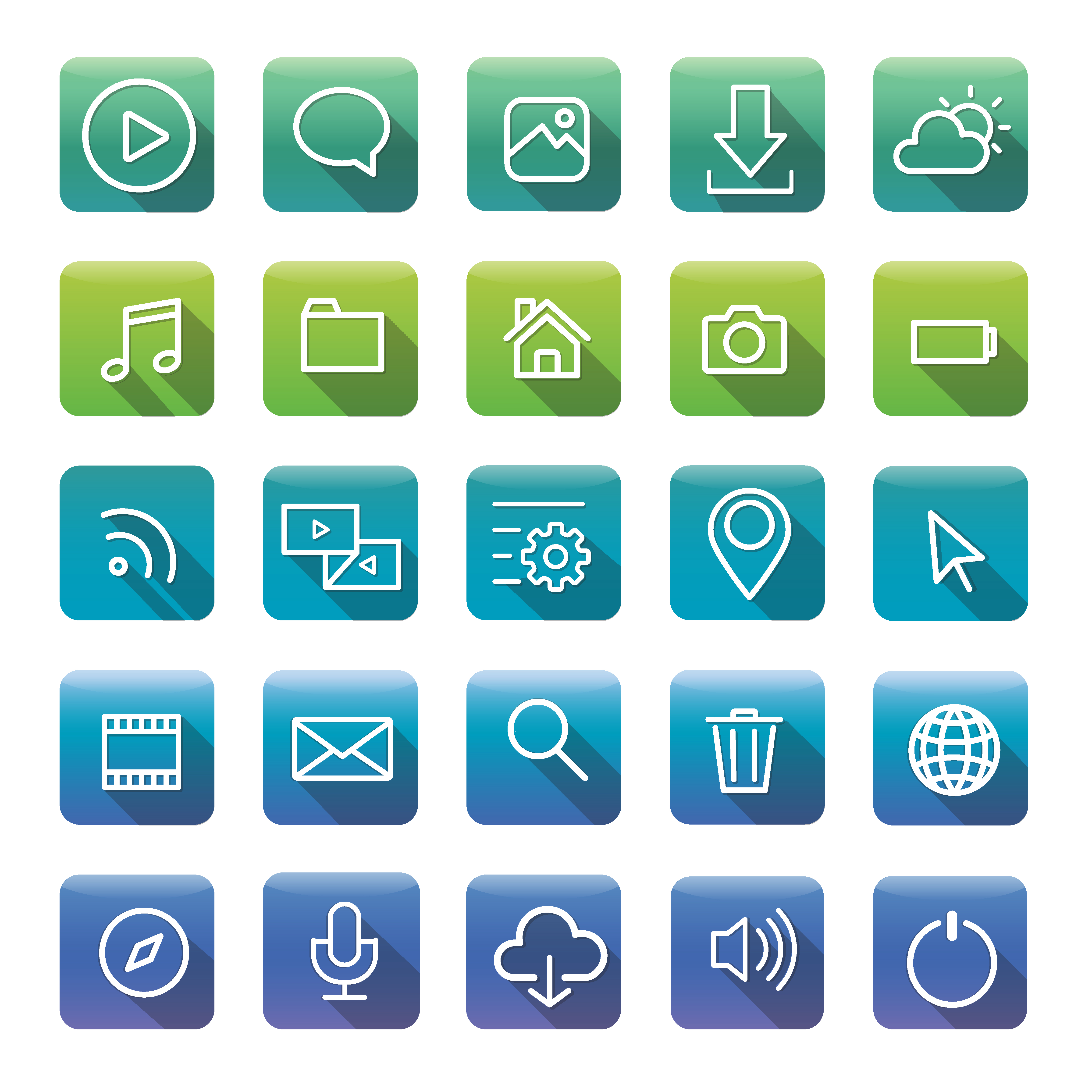  Icons  and symbols  set Download Free  Vectors Clipart 