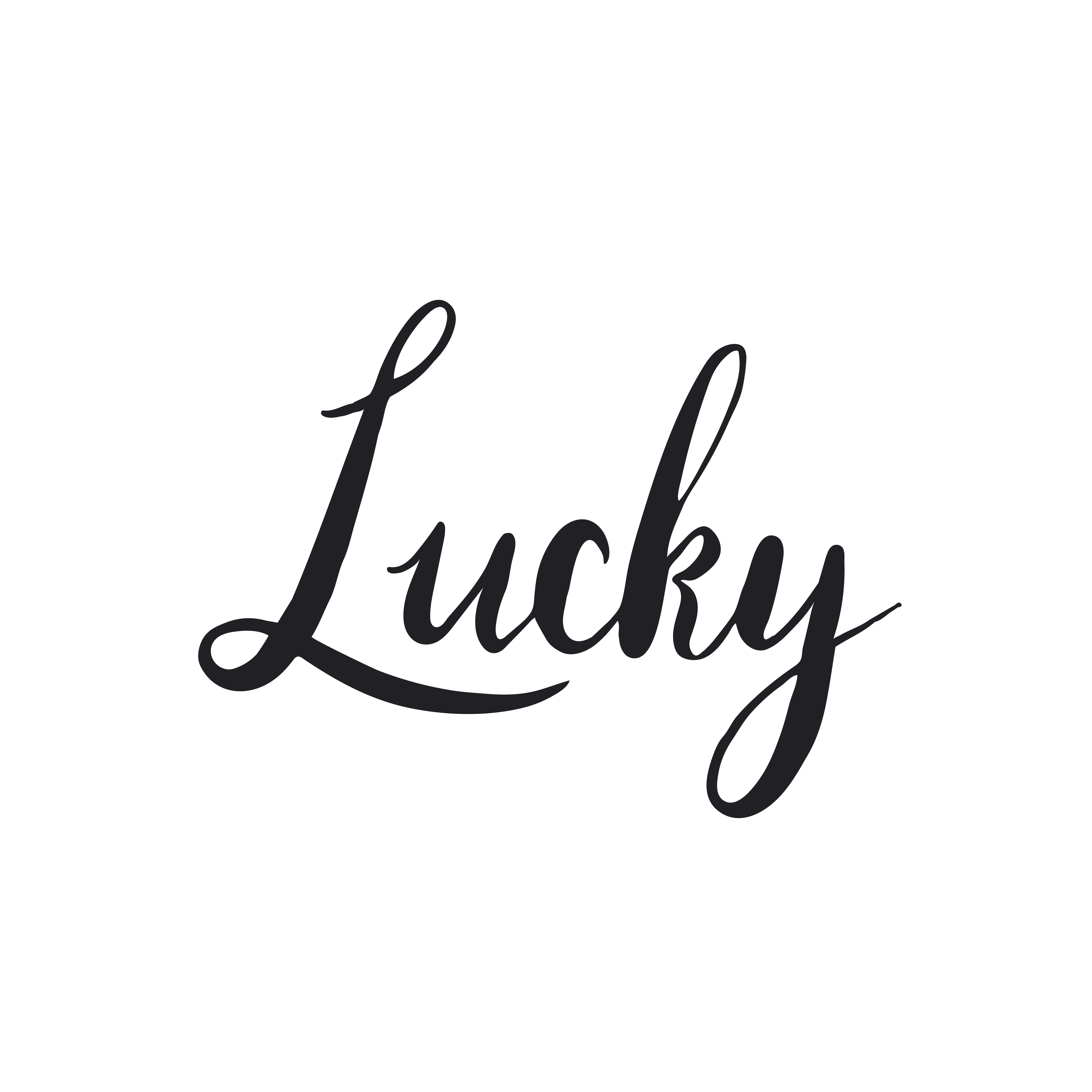 Lucky SVG Jpeg Png | Etsy