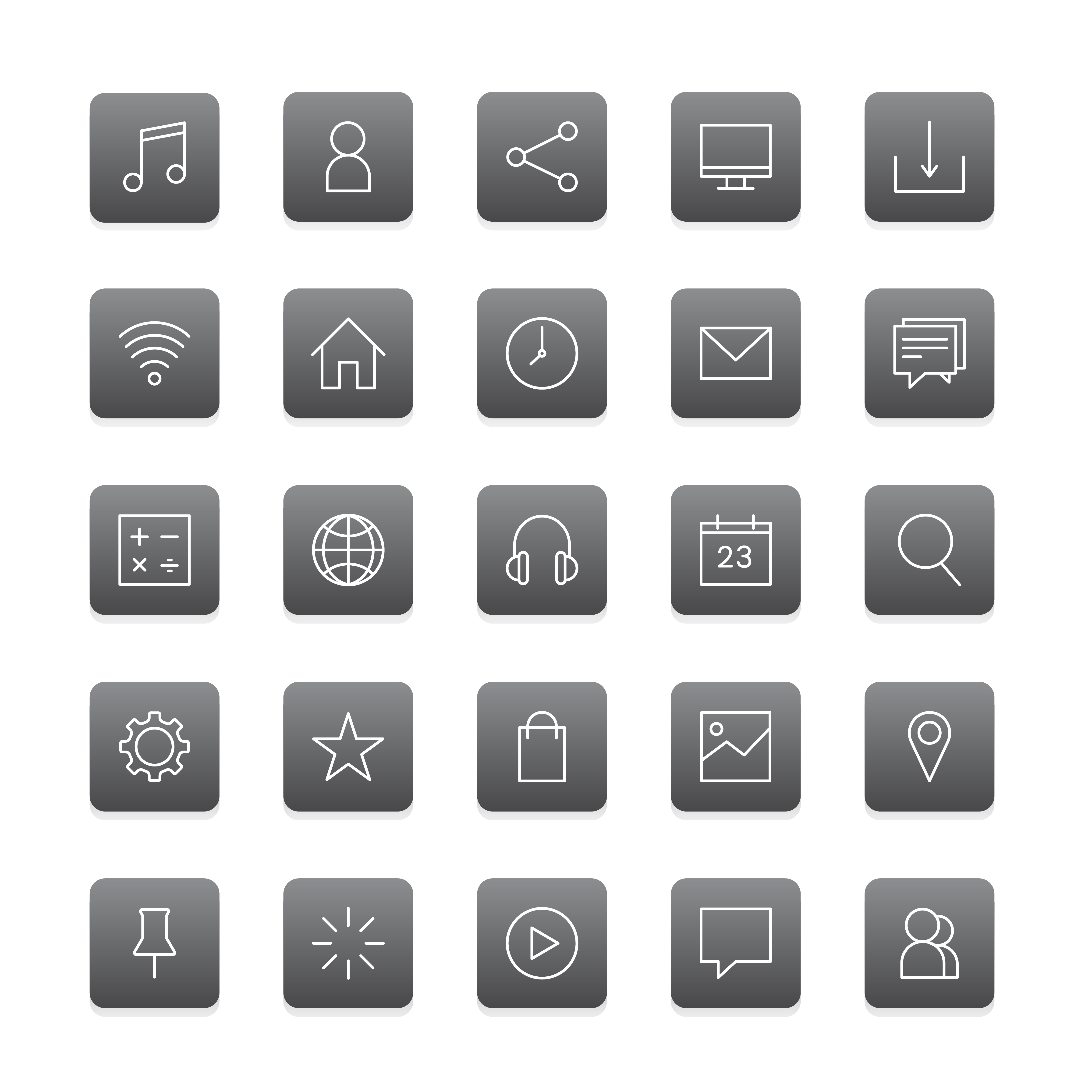 icons for websites