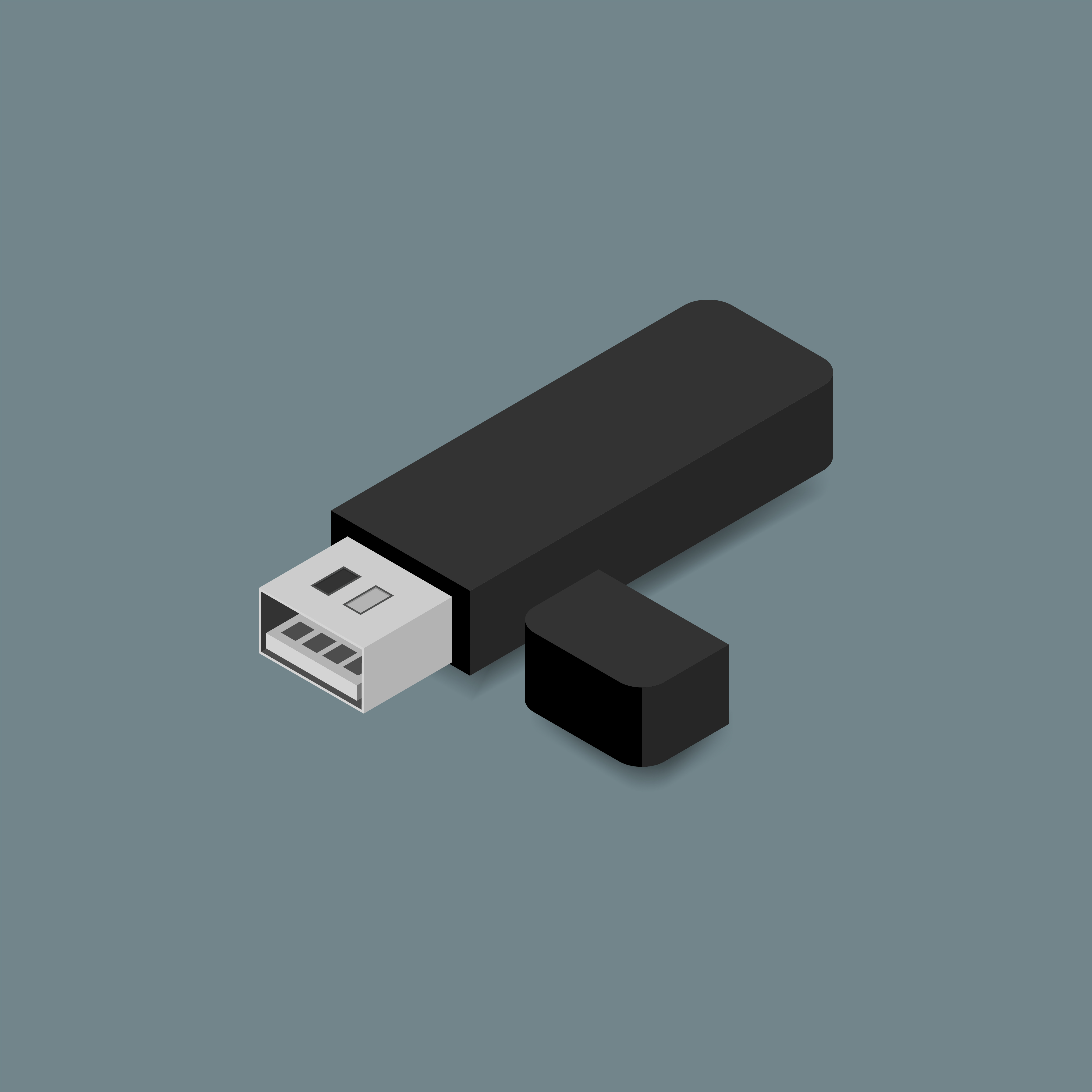 Vector of usb flash drive icon Download Free Vectors, Clipart