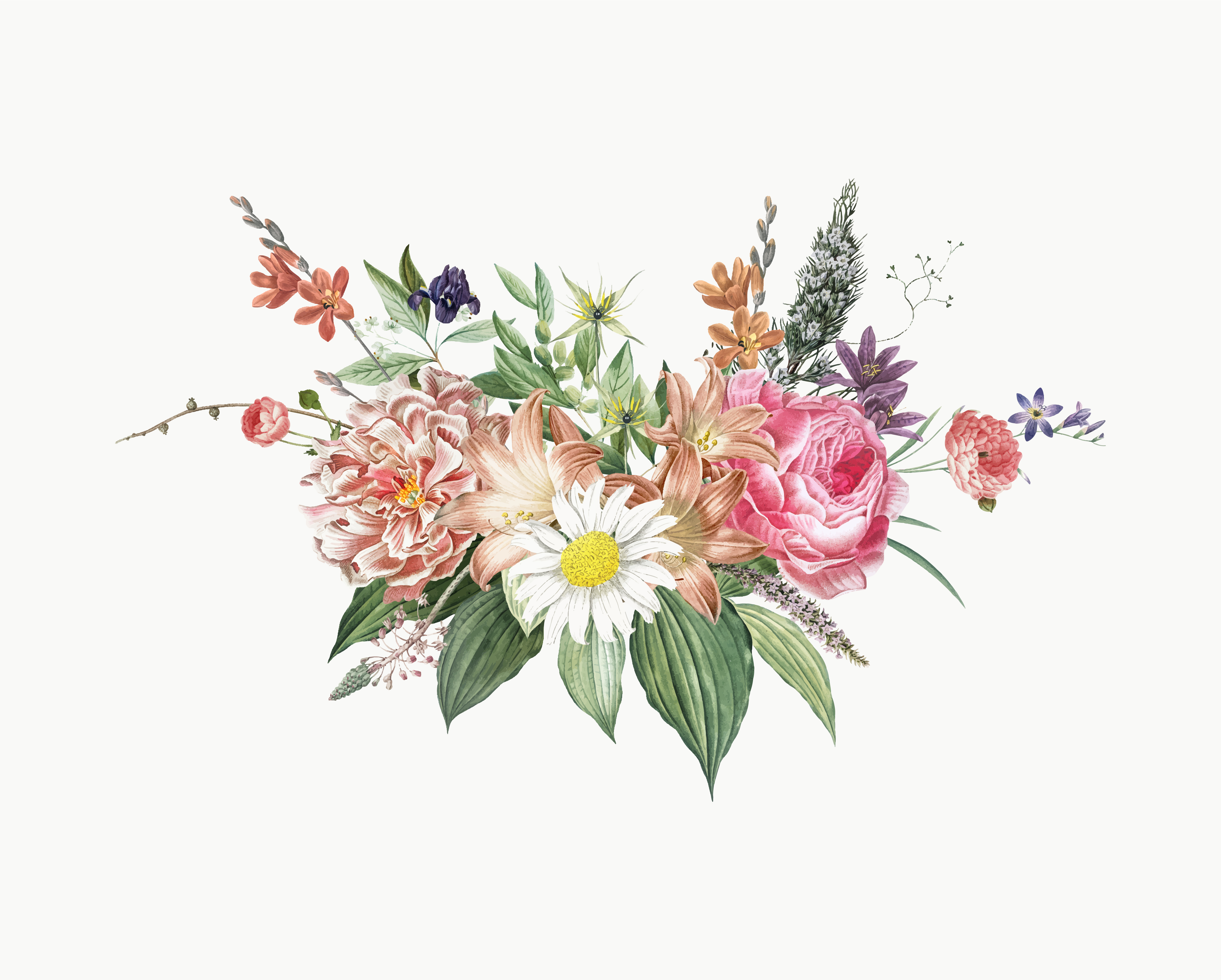 Free Flower Vector Clip Art