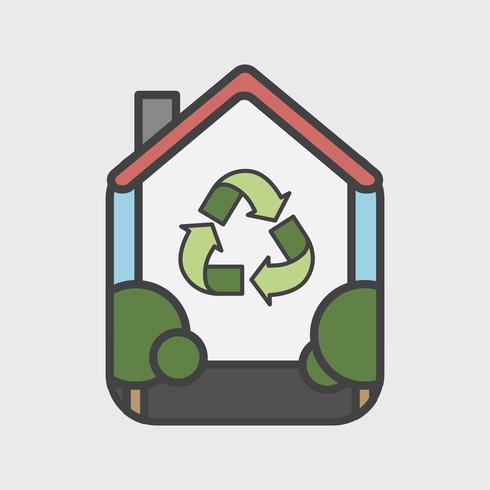 Illustration set of environmental vector - Download Free Vectors
