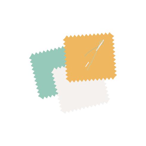 Download Colorful patches of fabric icon illustration - Download Free Vectors, Clipart Graphics & Vector Art