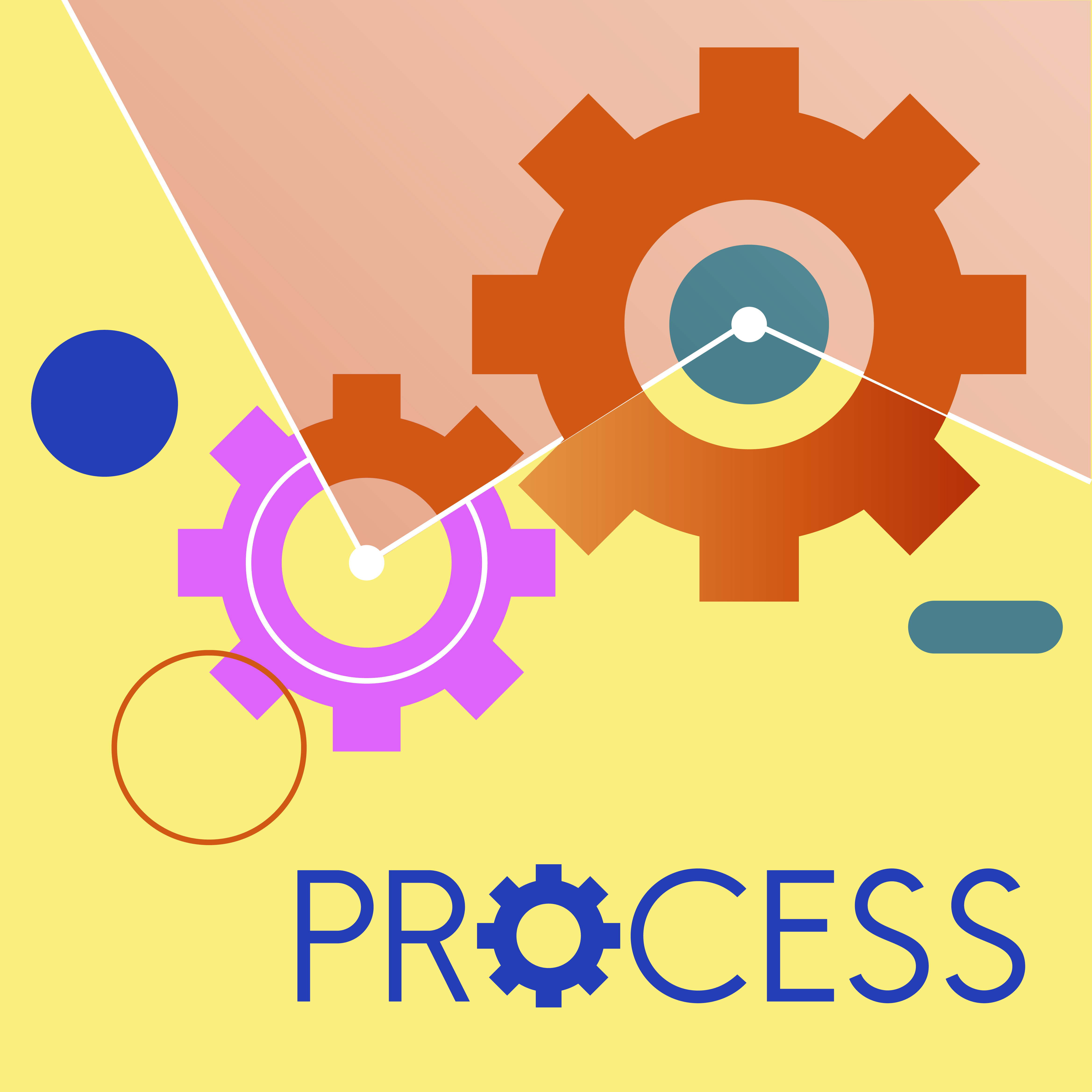 Illustration of process gear - Download Free Vectors, Clipart Graphics