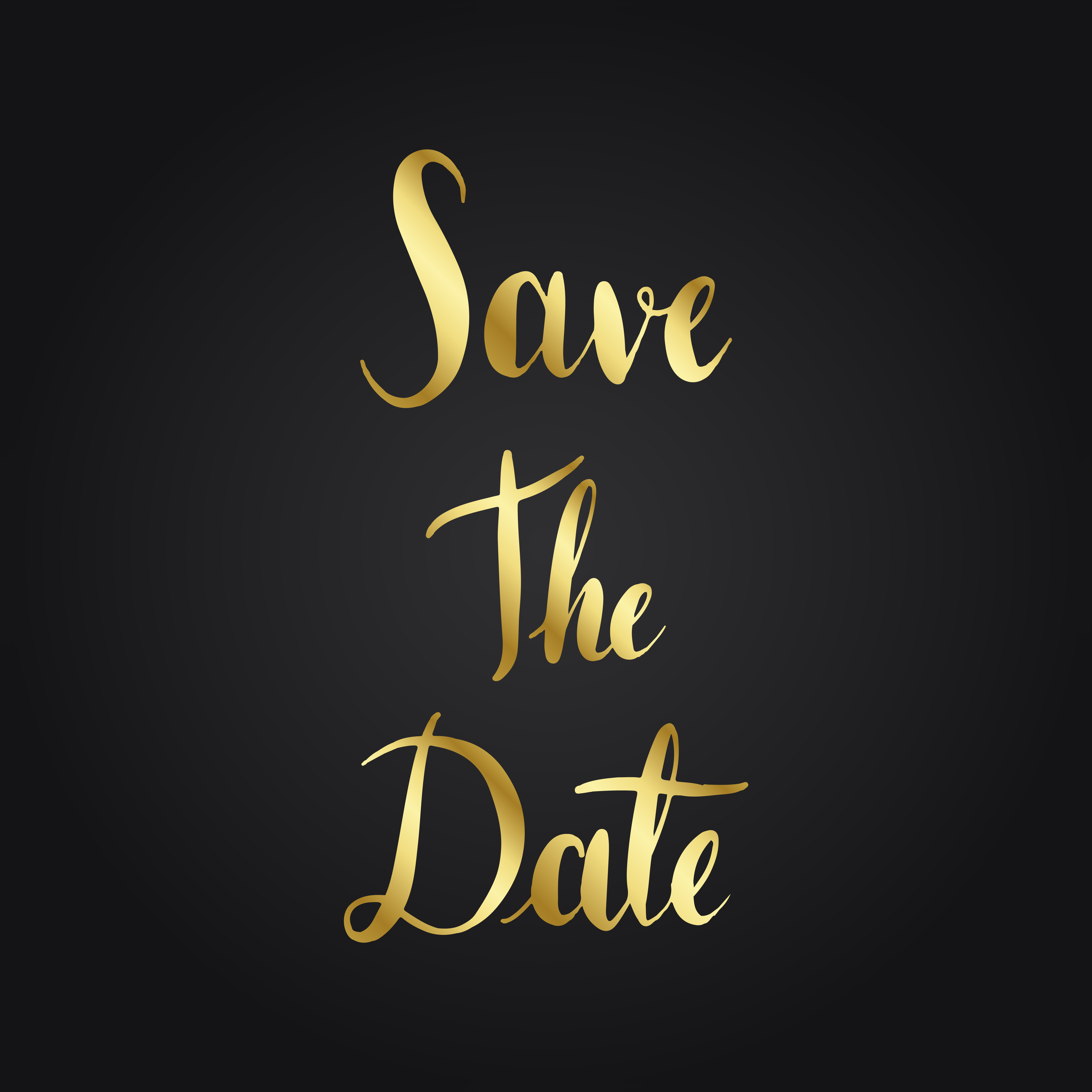 Save The Date Typography Style Vector Download Free Vectors Clipart