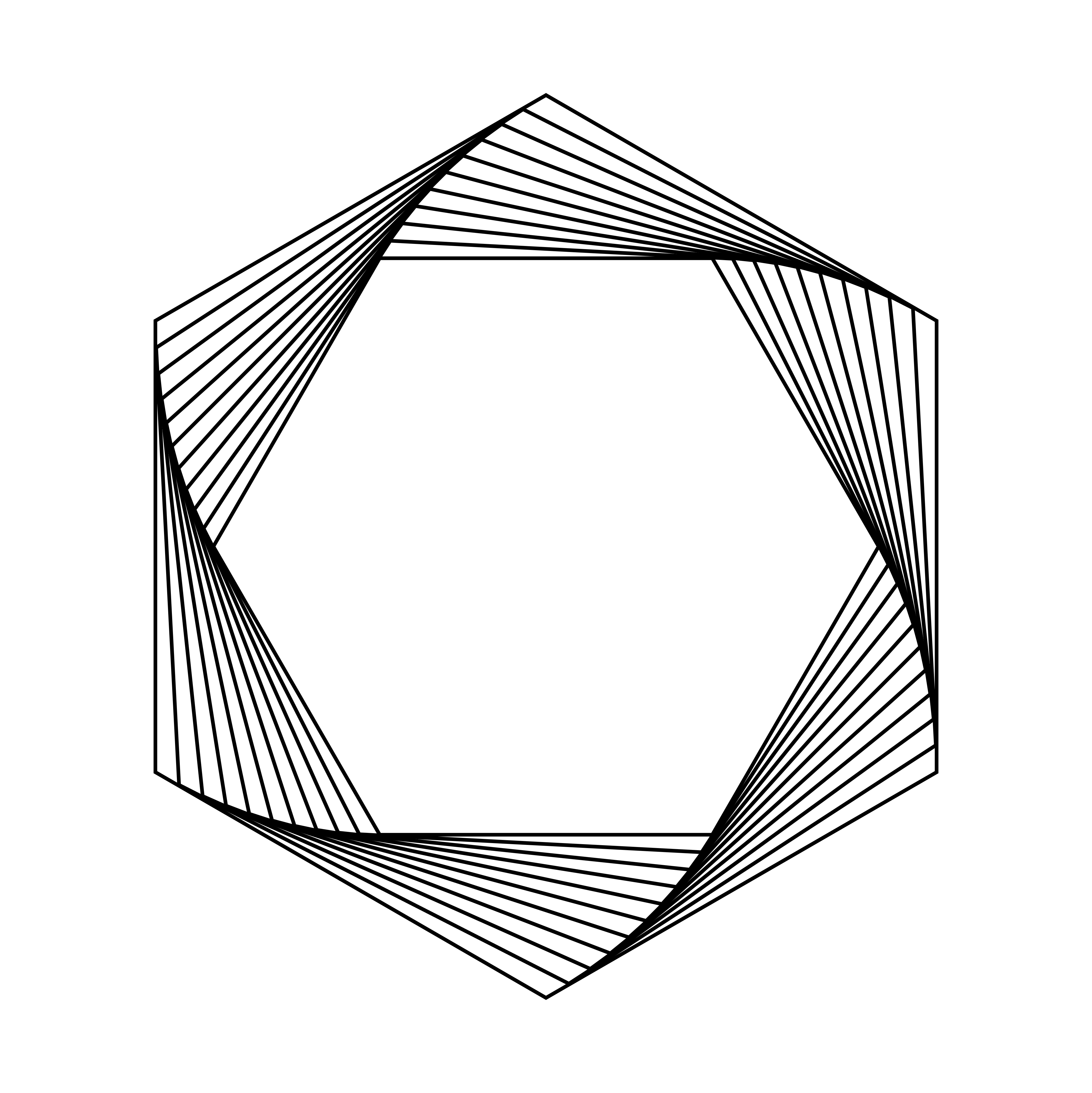 Abstract hexagon geometric element vector Download Free Vectors