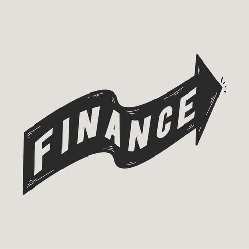 Illustration Of Finance Banner Icon Download Free Vectors