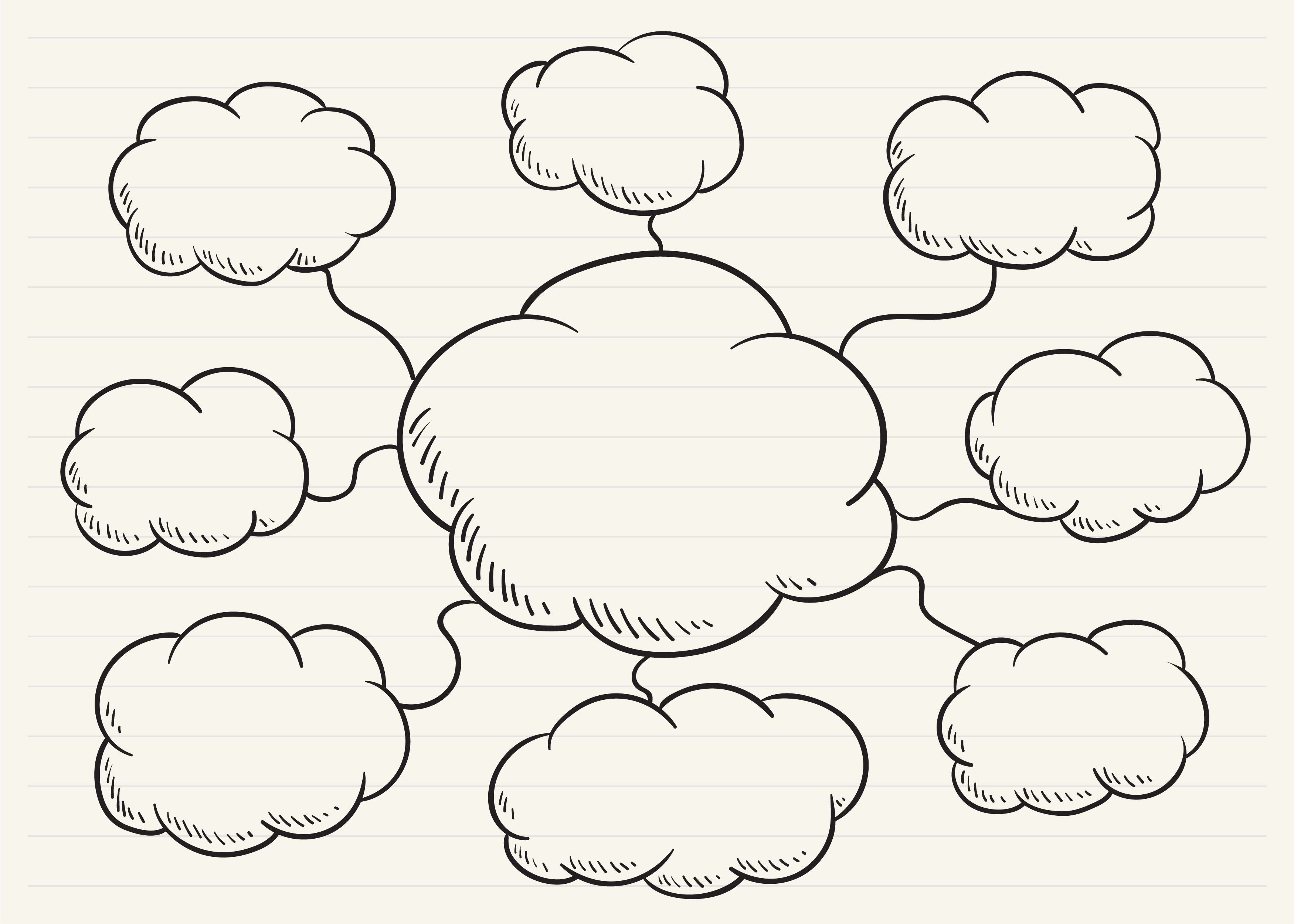 Printable Mind Map Template Printable Mind Map Template