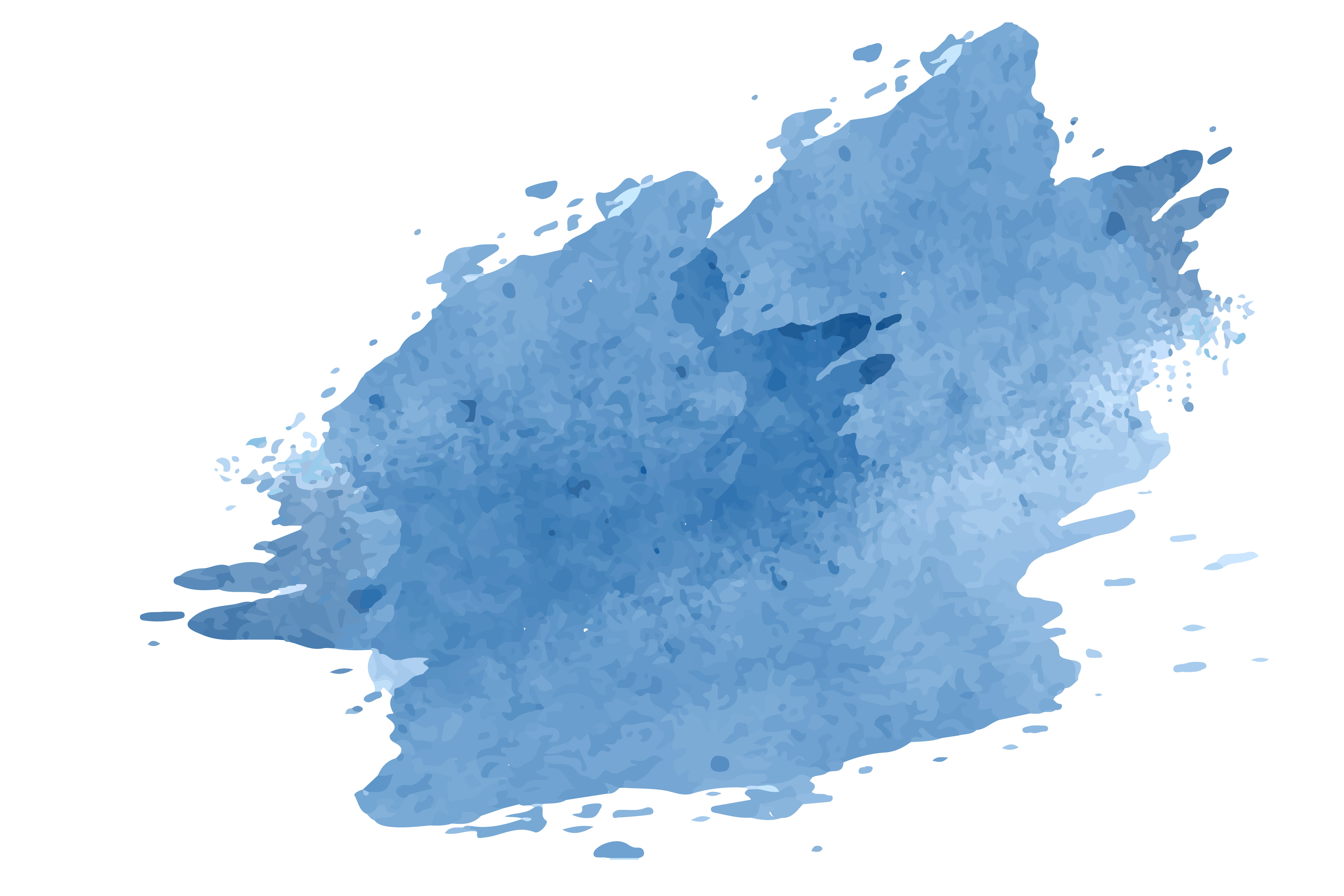 Pastel blue watercolor background vector - Download Free Vectors
