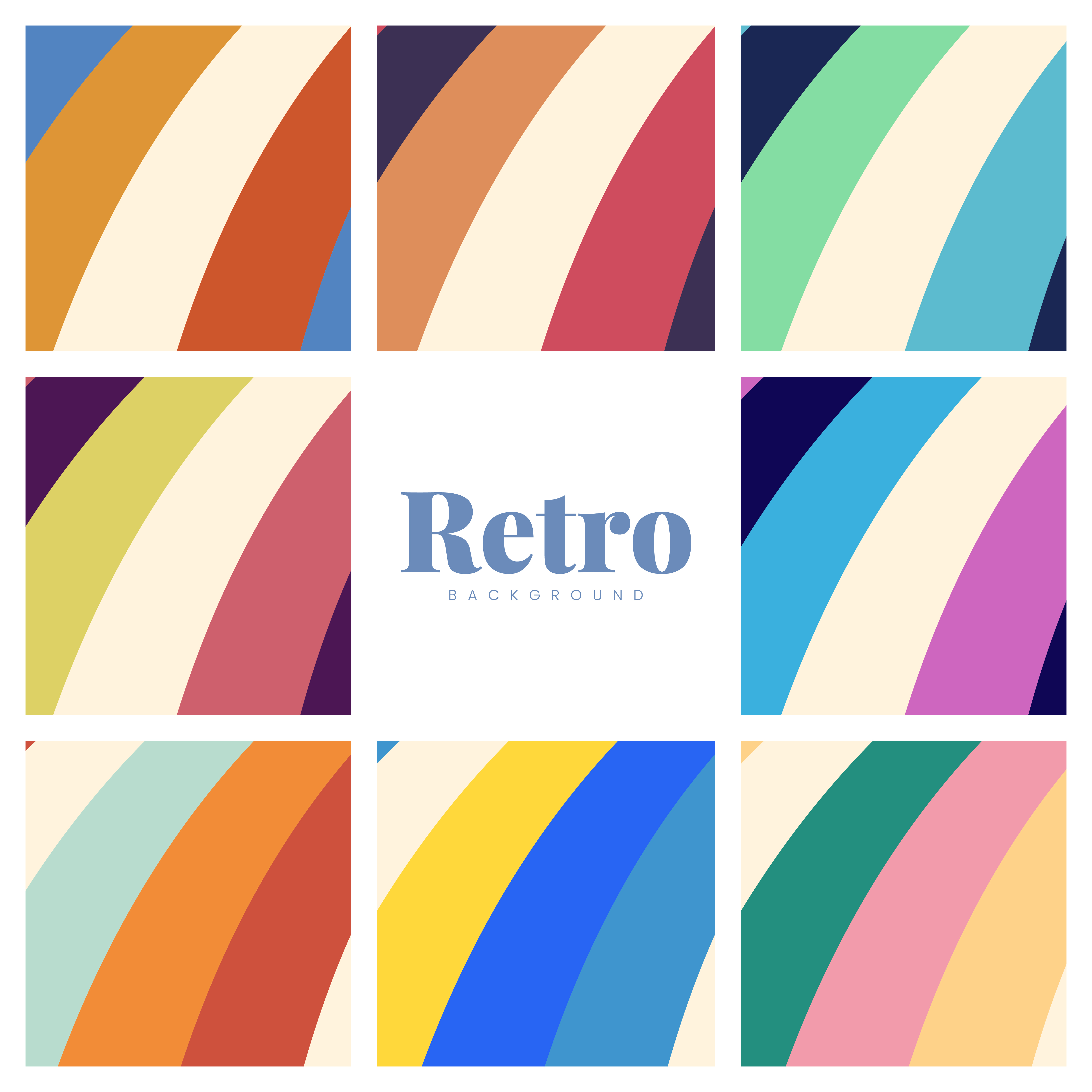 retro 1 colorful