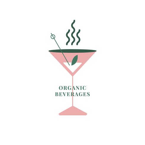 Organic And Fresh Beverages Icon Download Free Vectors Clipart