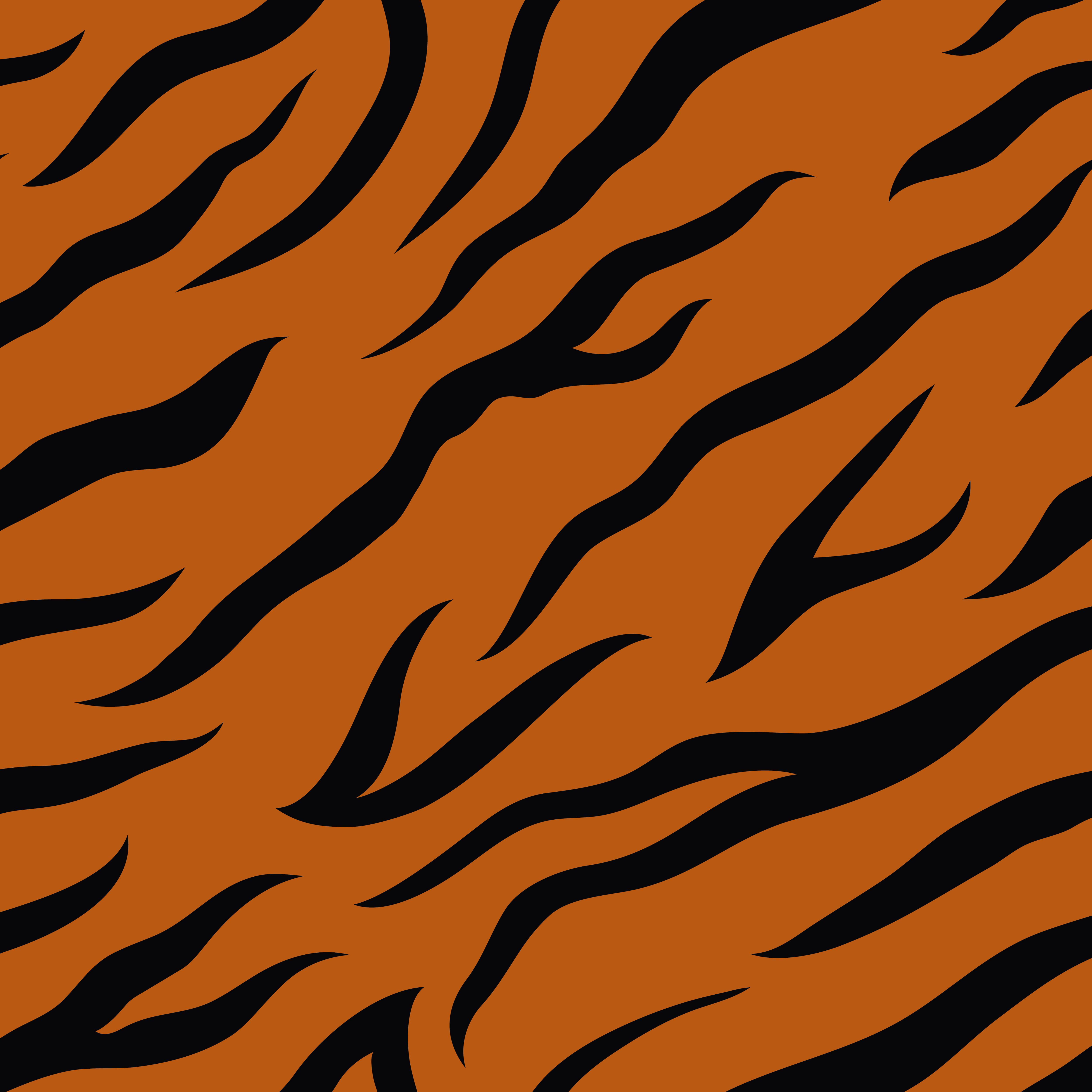 Tiger Stripe Template