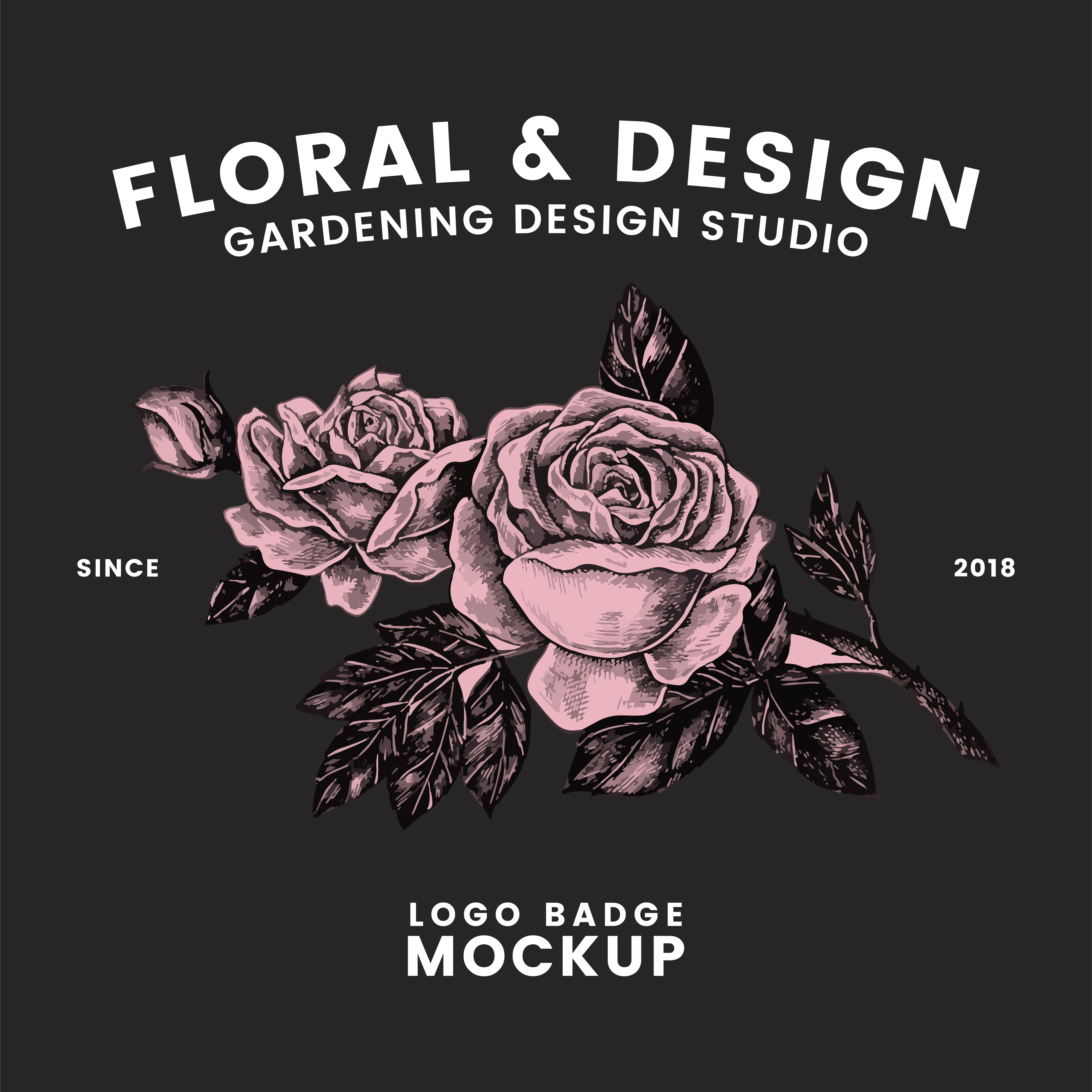 Vector de diseño de logo de jardinería y flores - Descargar Vectores