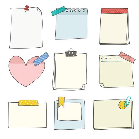 Colorful stationery supplies collection - Download Free ...