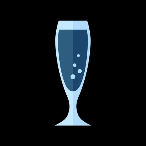 Sparkling wine vector