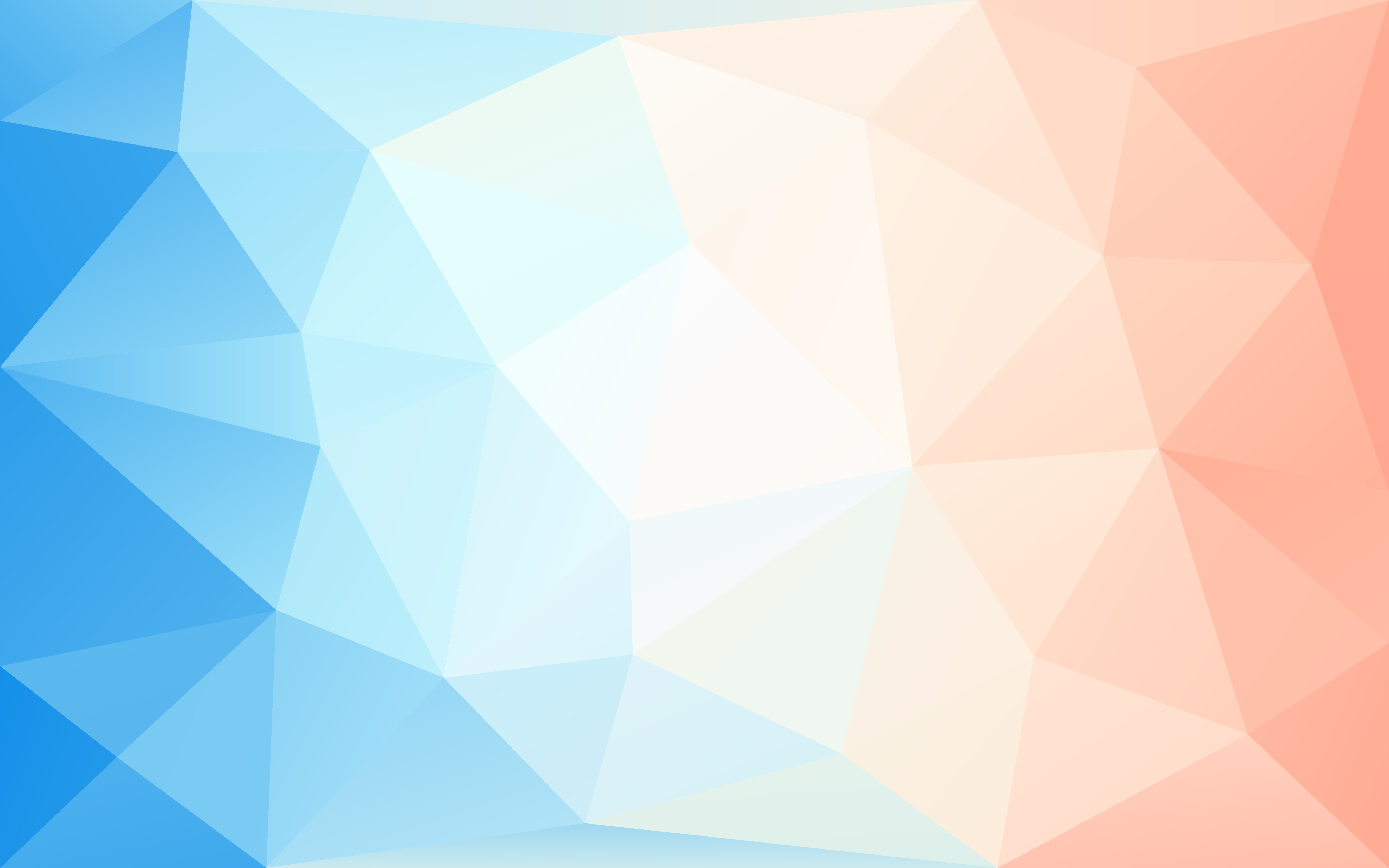 Background wallpaper with polygons in gradient colors