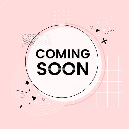 Coming soon shop announcement vector - Download Free Vectors, Clipart