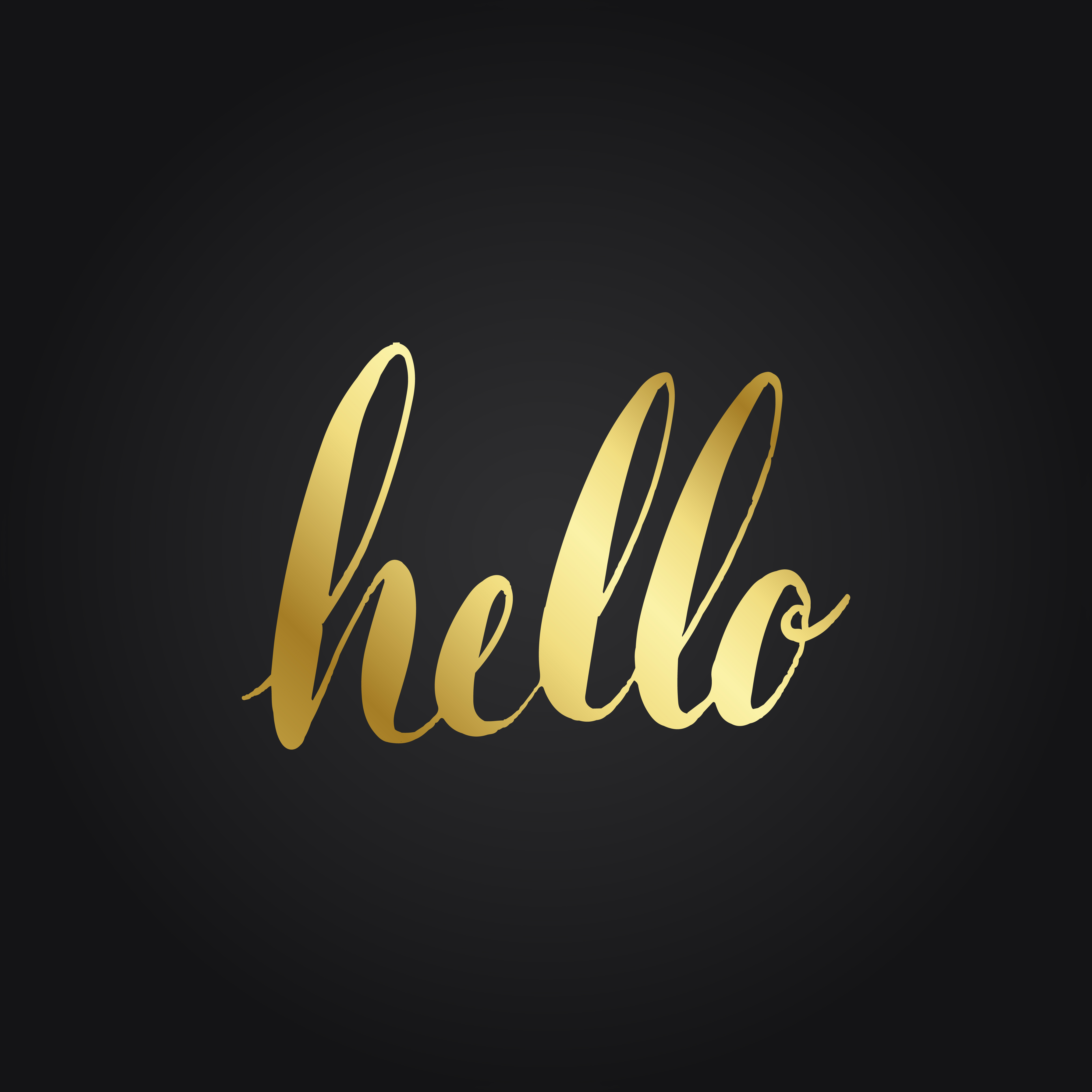 Hello greeting typography style vector Download Free Vectors, Clipart