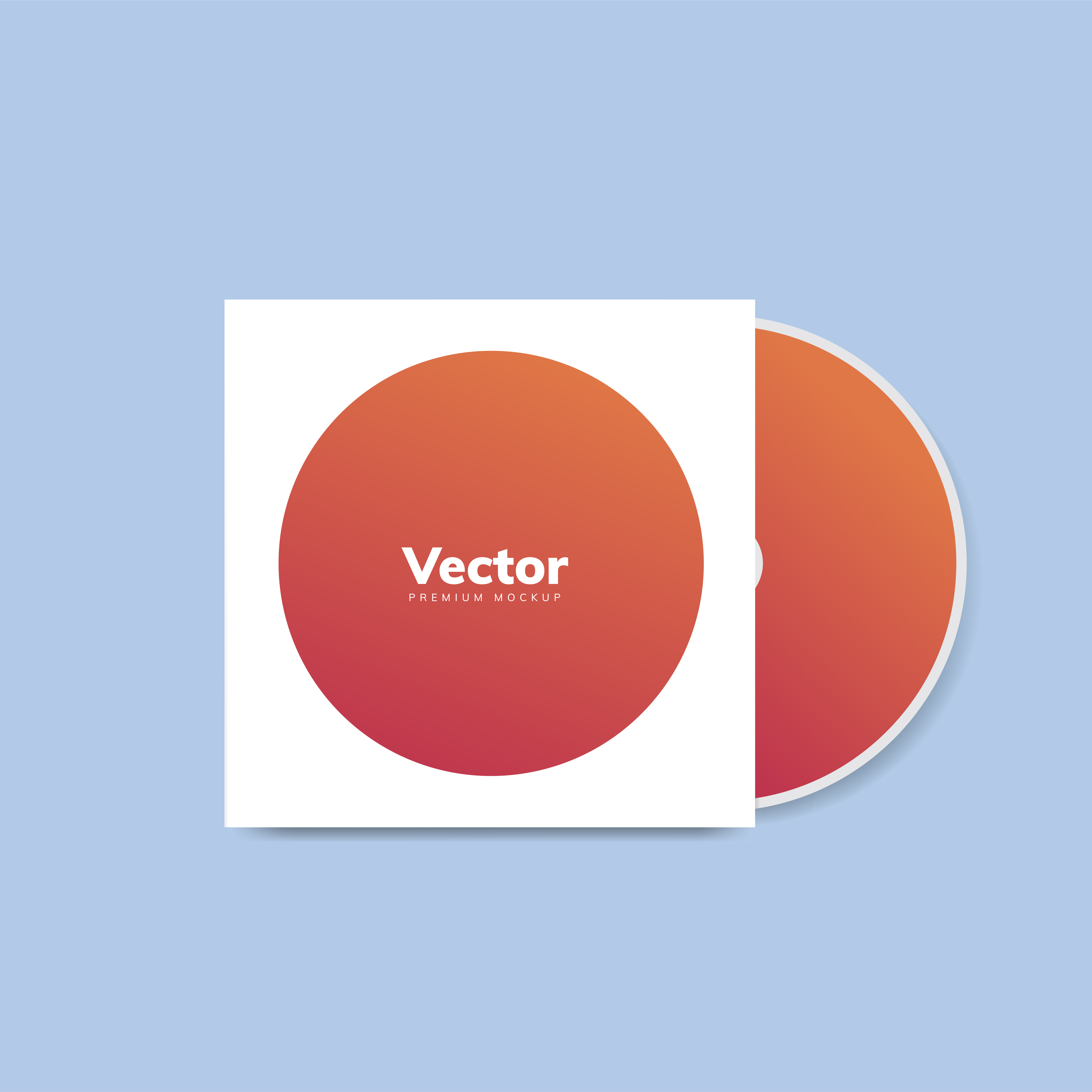 Download CD cover design mockup vector - Download Free Vectors ...
