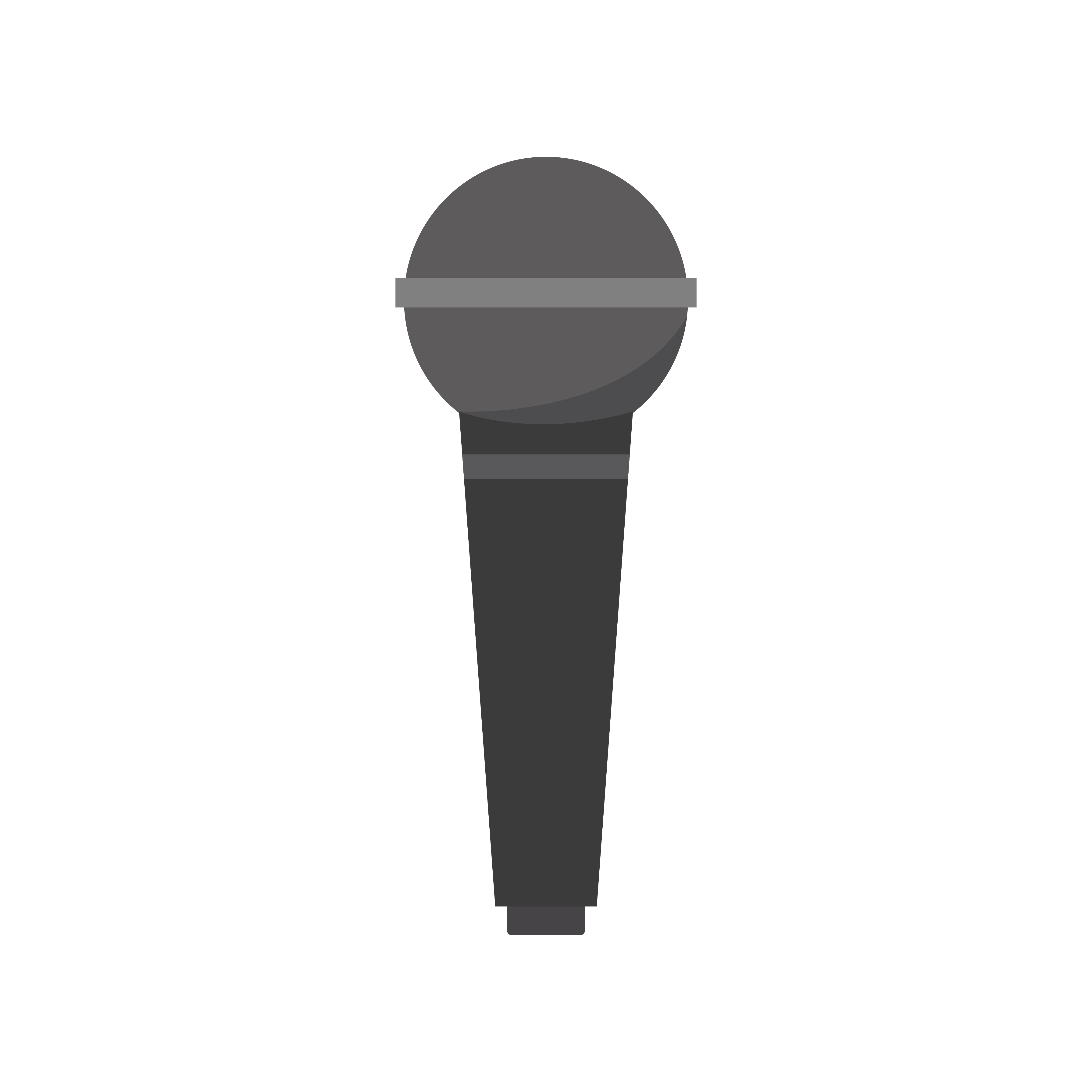 microphone illustration vector free download