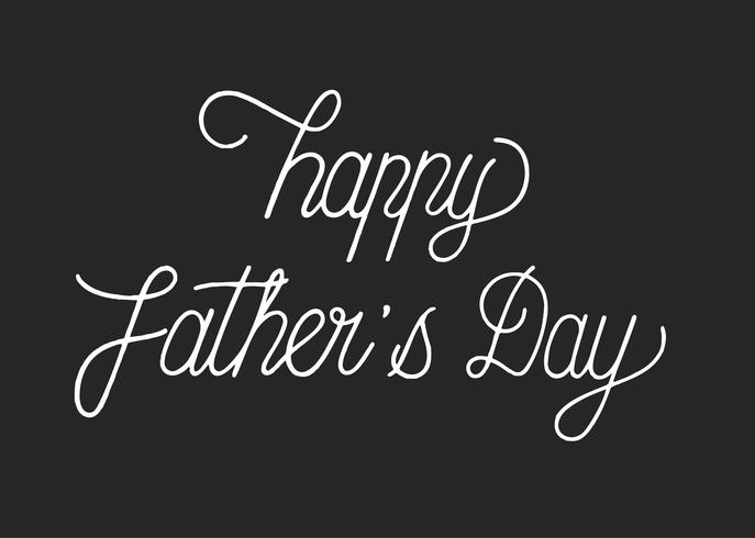 Happy father39s day typography design illustration vector
