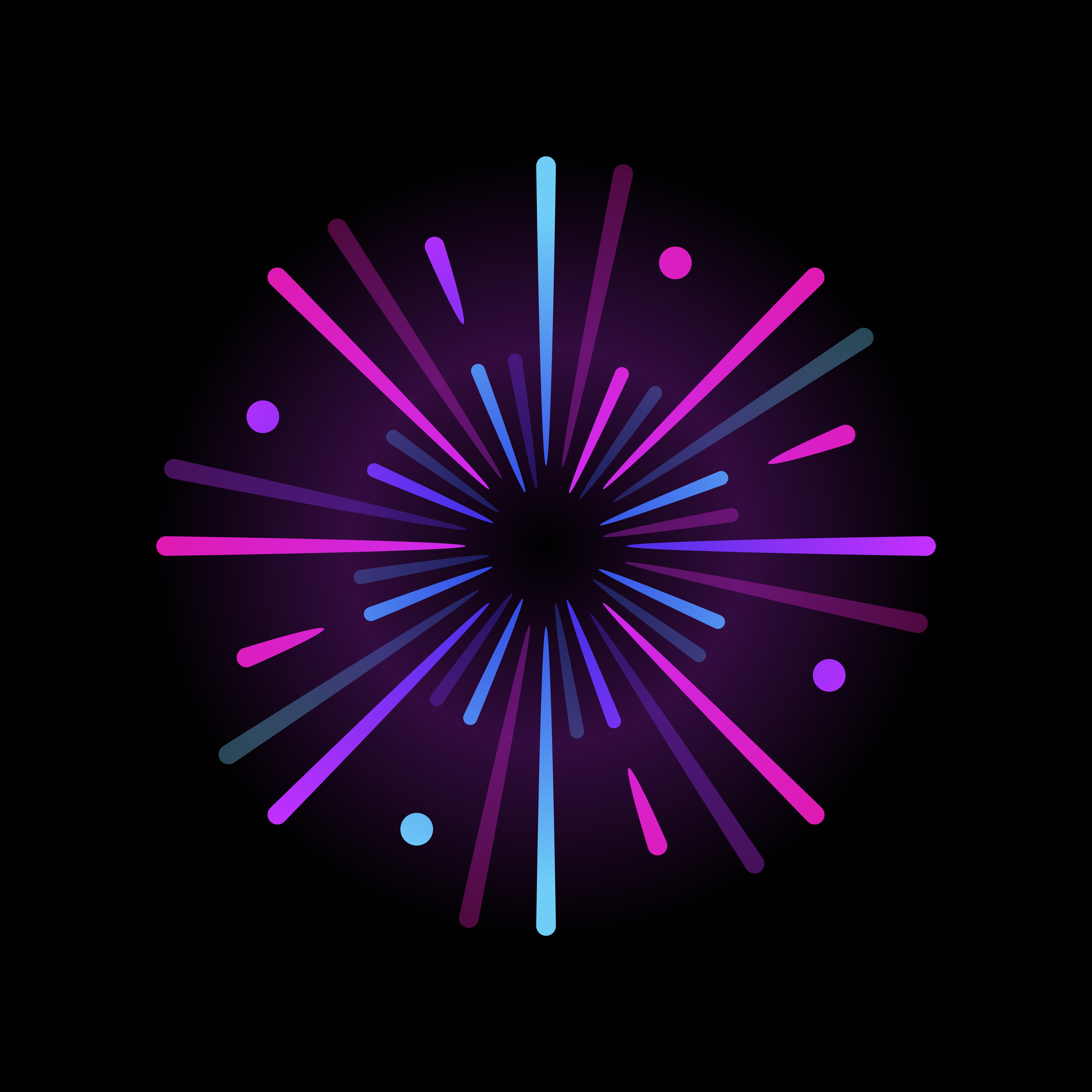 Vibrant firework explosion element vector - Download Free Vectors
