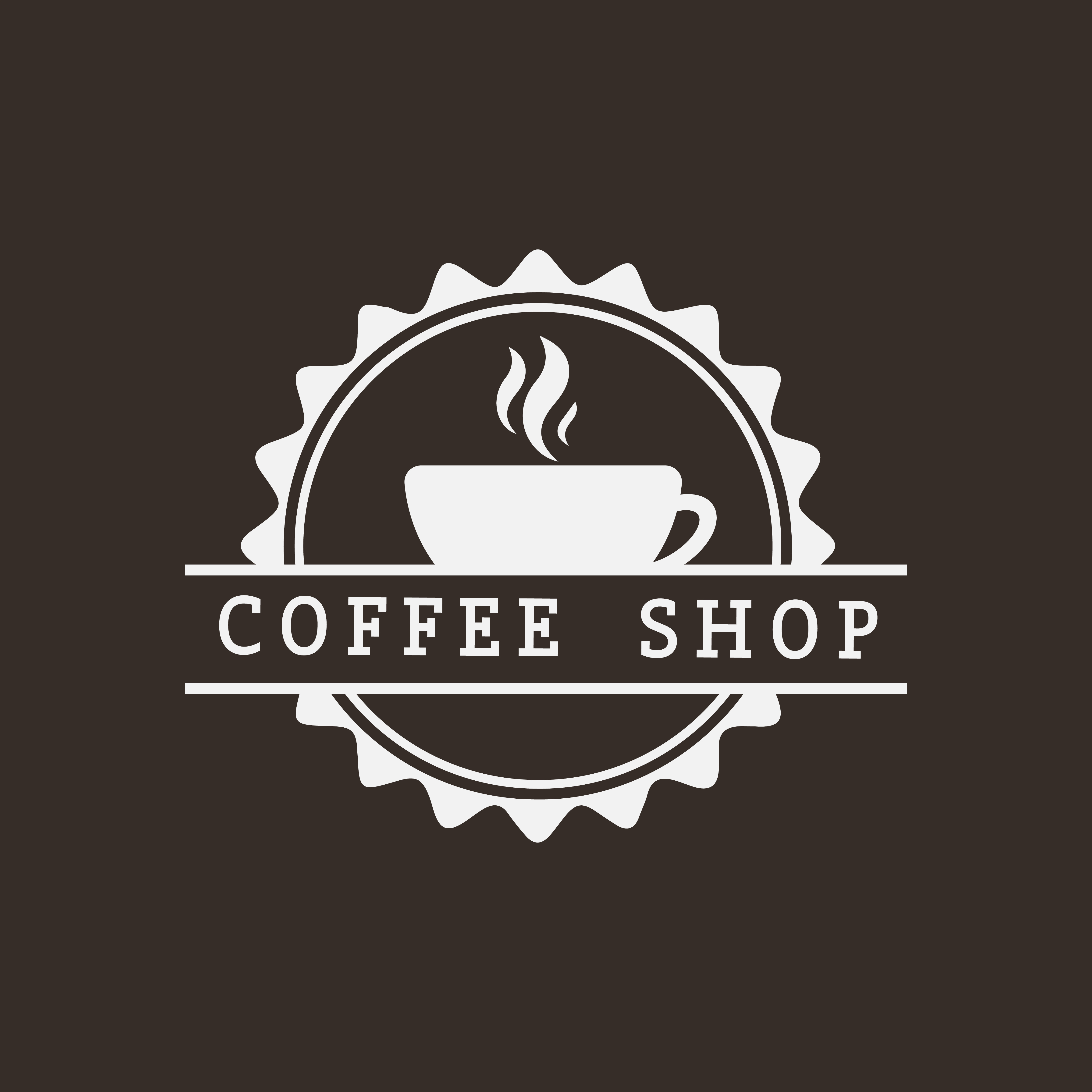 Retro coffee shop logo vector - Download Free Vectors ...
