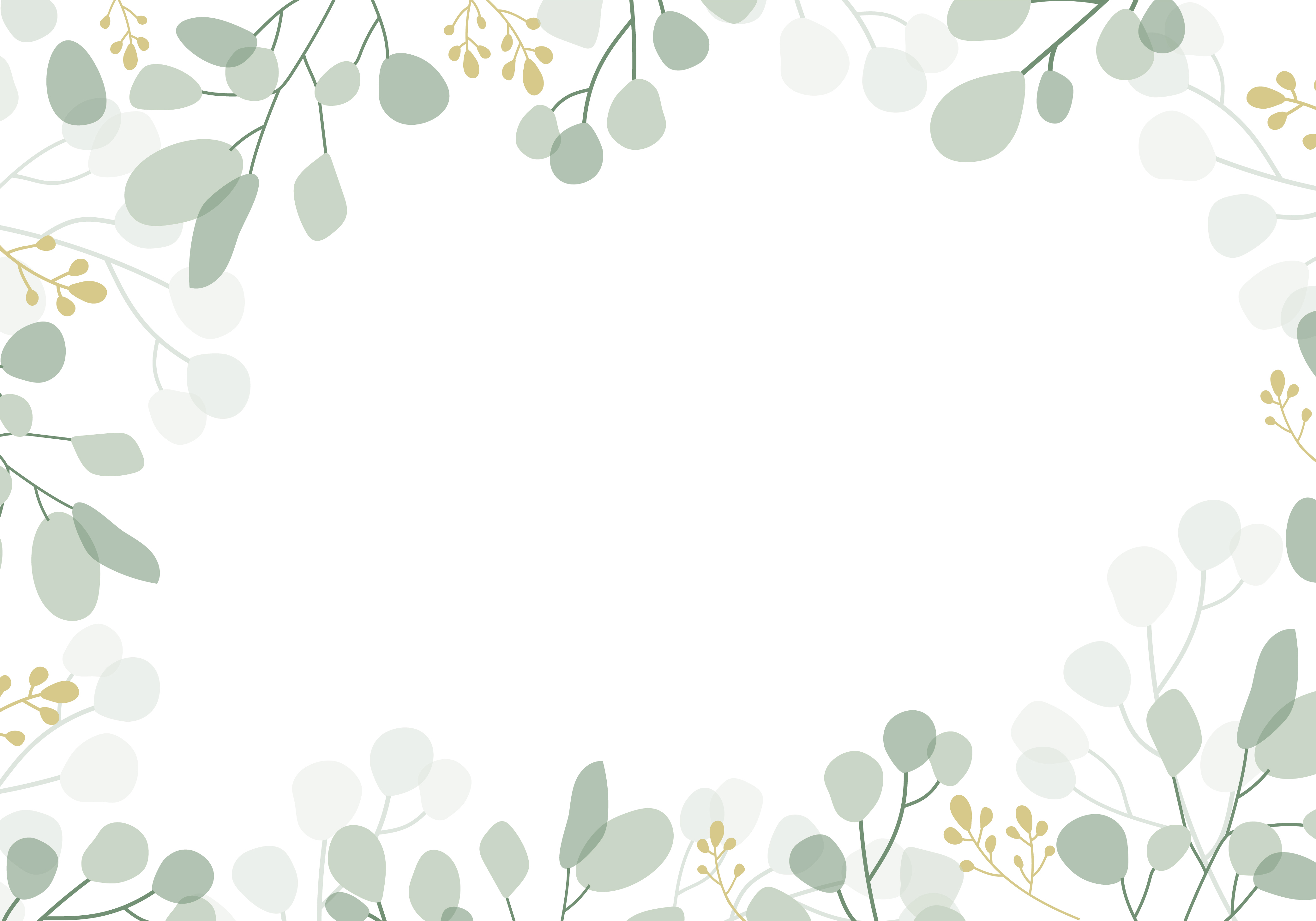 Green floral background - Download Free Vectors, Clipart Graphics