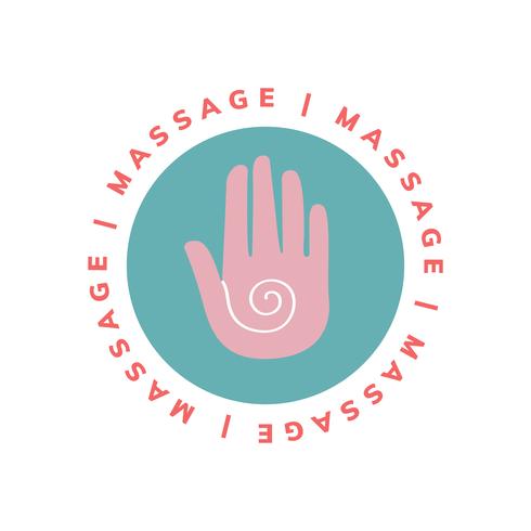 Massage and body care icon